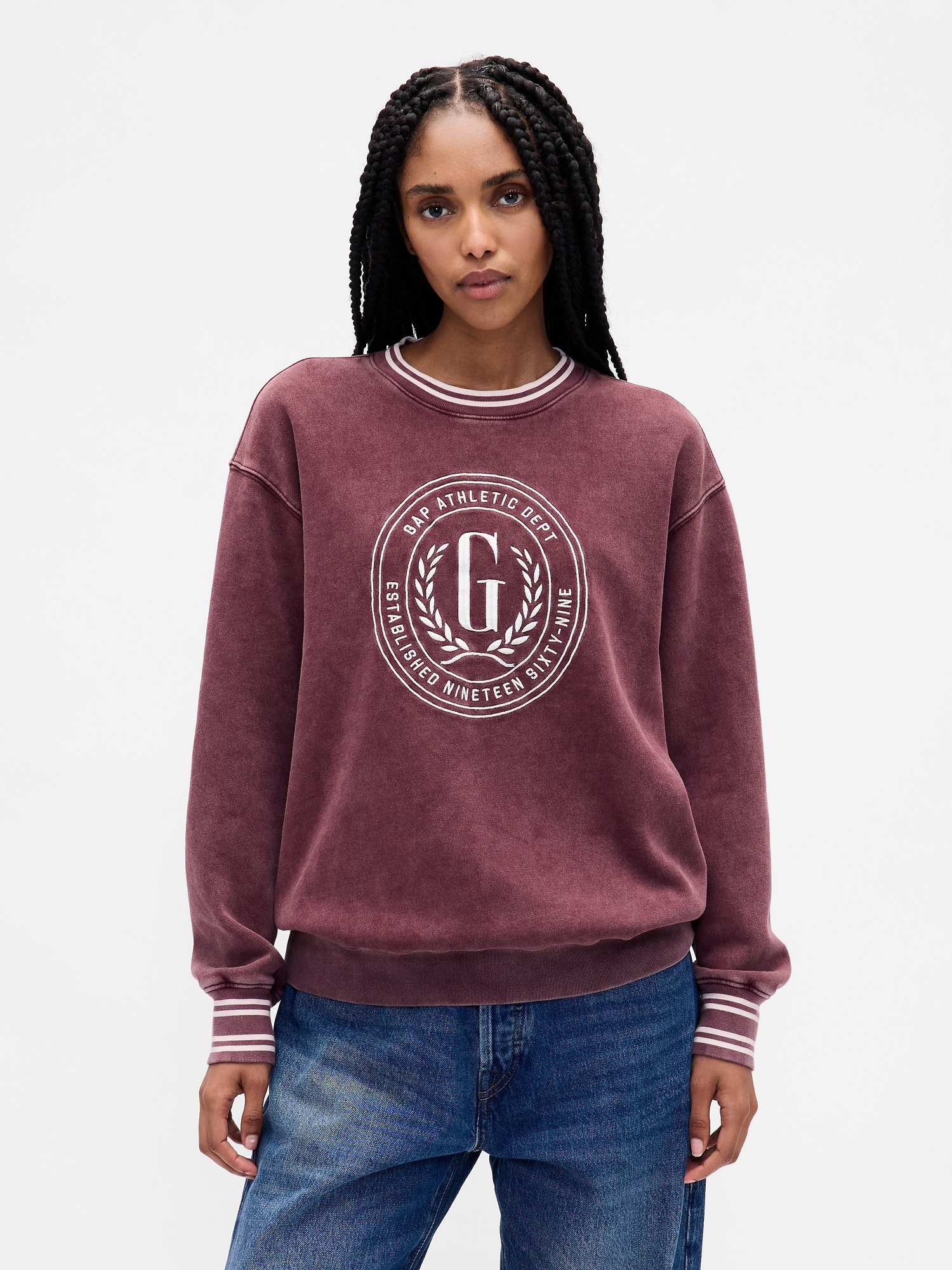 GAP Oversize sweatshirt VintageSoft - Women's