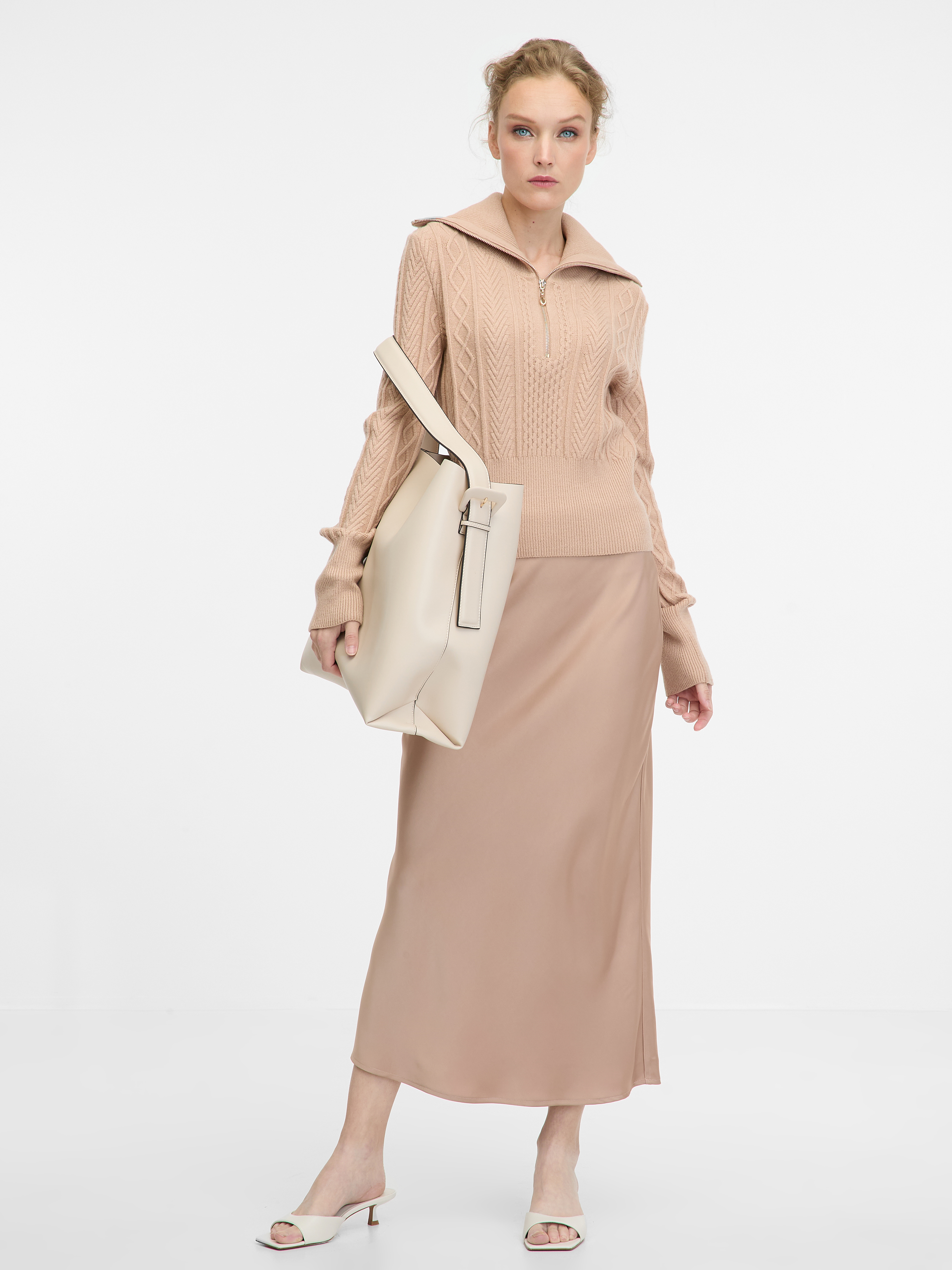 Beige women's sweater ORSAY - Women's