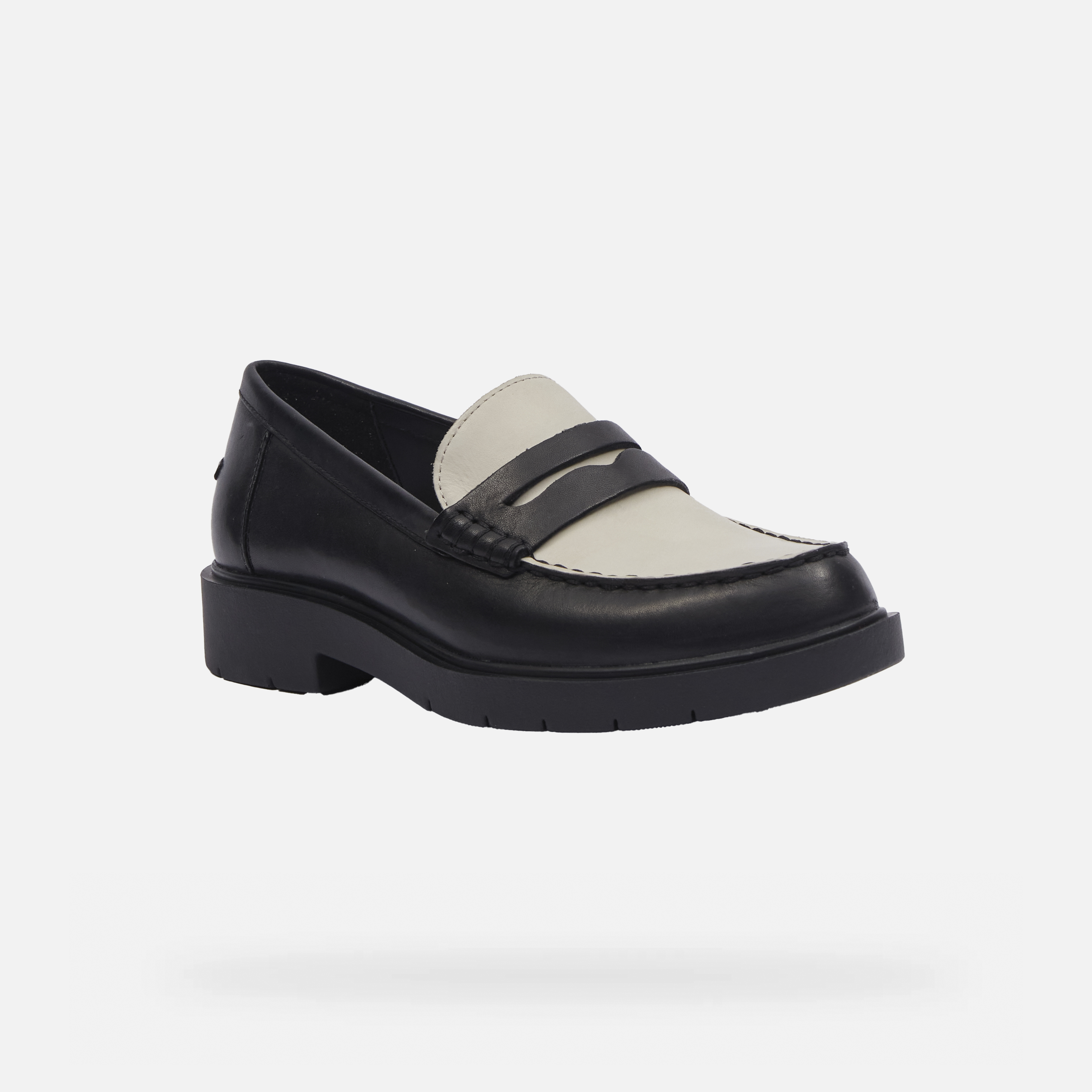 Black women&#039;s moccasins Geox Spherica EC1 - Women&#039;s