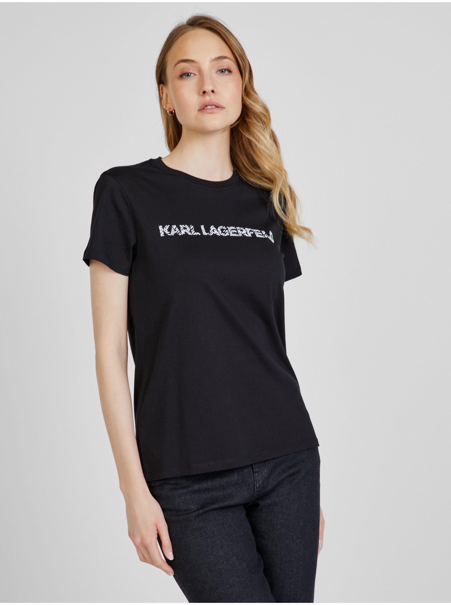 black-women-s-t-shirt-karl-lagerfeld-women