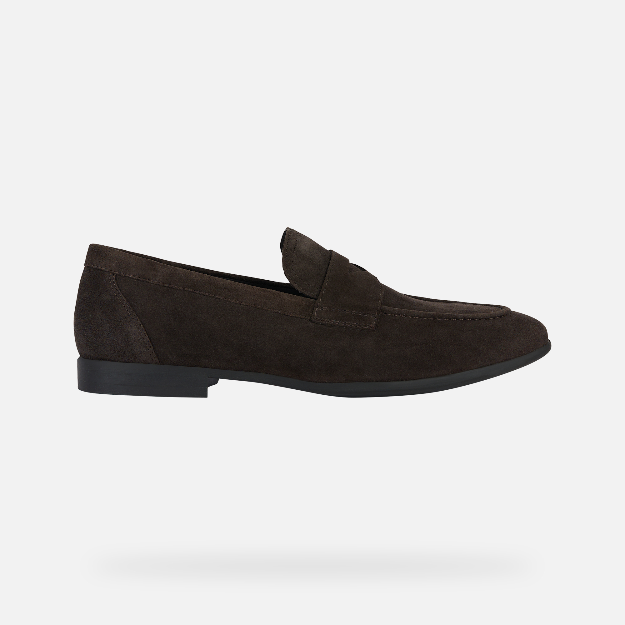 Dark brown men&#039;s moccasins Geox Sapienza - Men&#039;s
