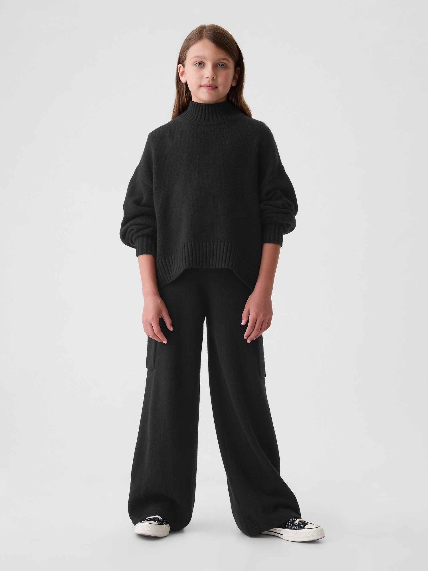 GAP Childrens Knitted Cargo Pants CashSoft - Girls