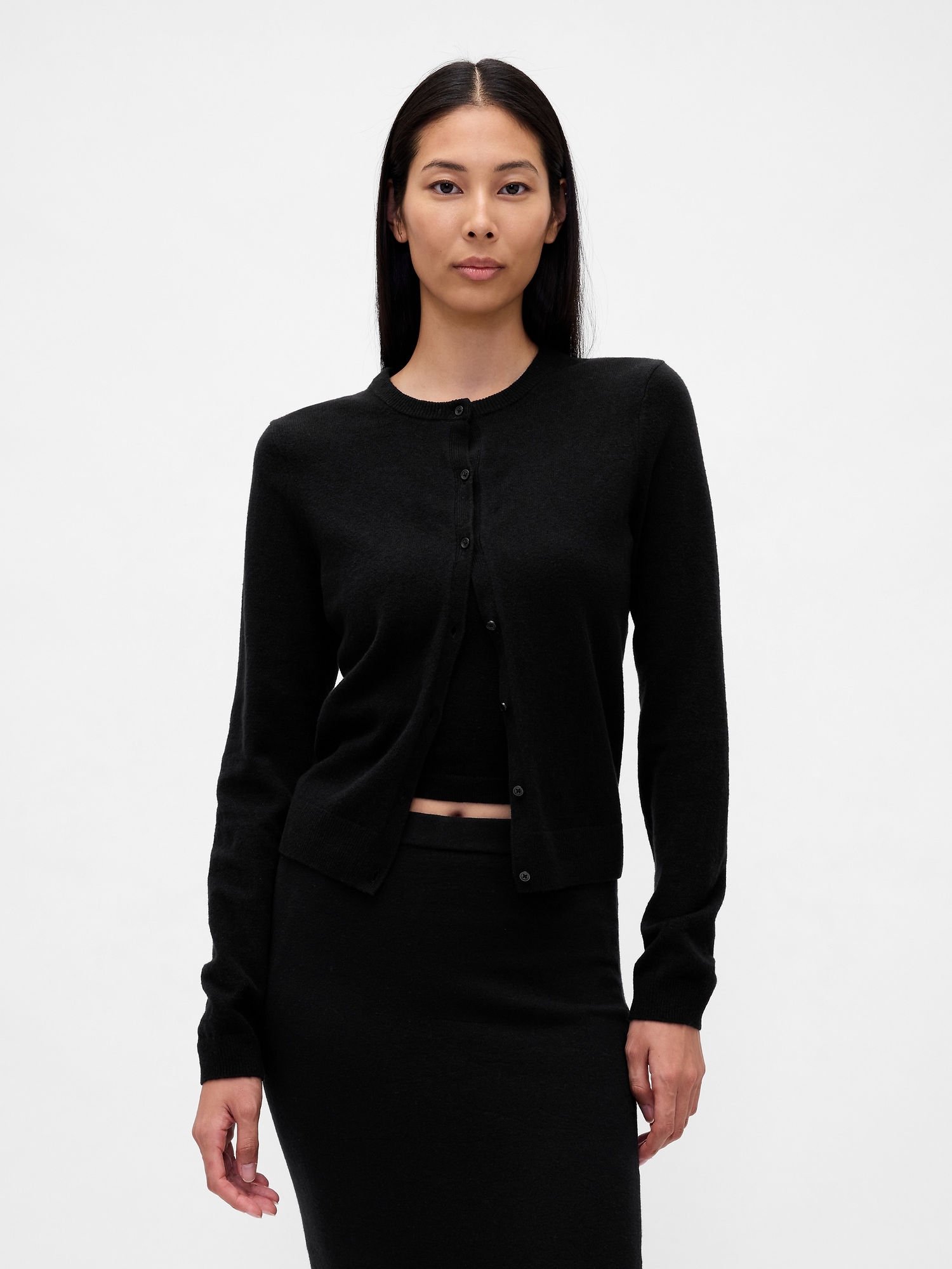 GAP Crop Cardigan CashSoft - Ladies