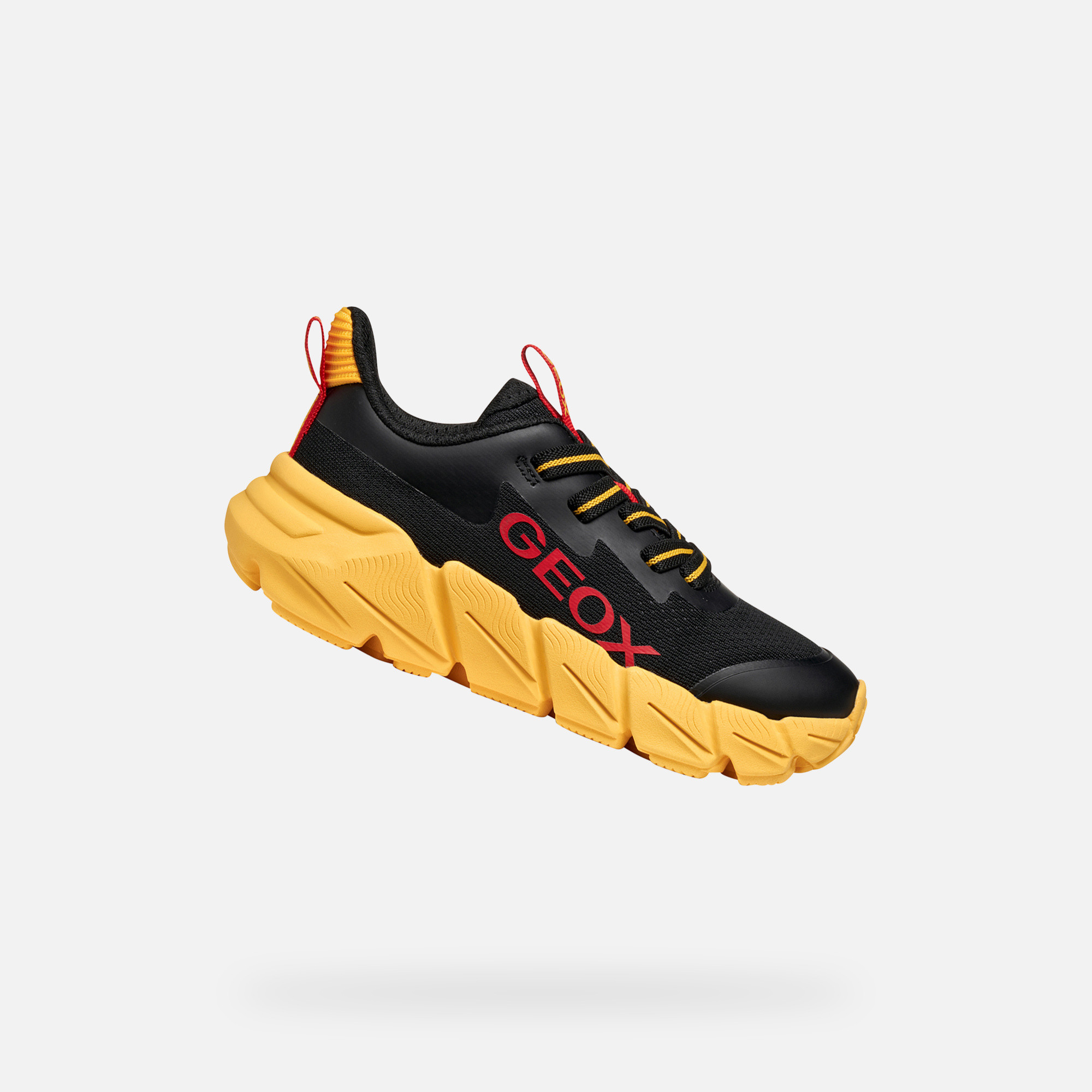 Black boys sneakers Geox Flexyper Fast - Boys