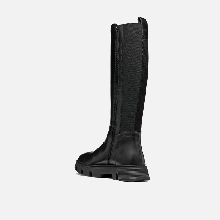 Black women&#039;s boots Geox Vilde - Women&#039;s