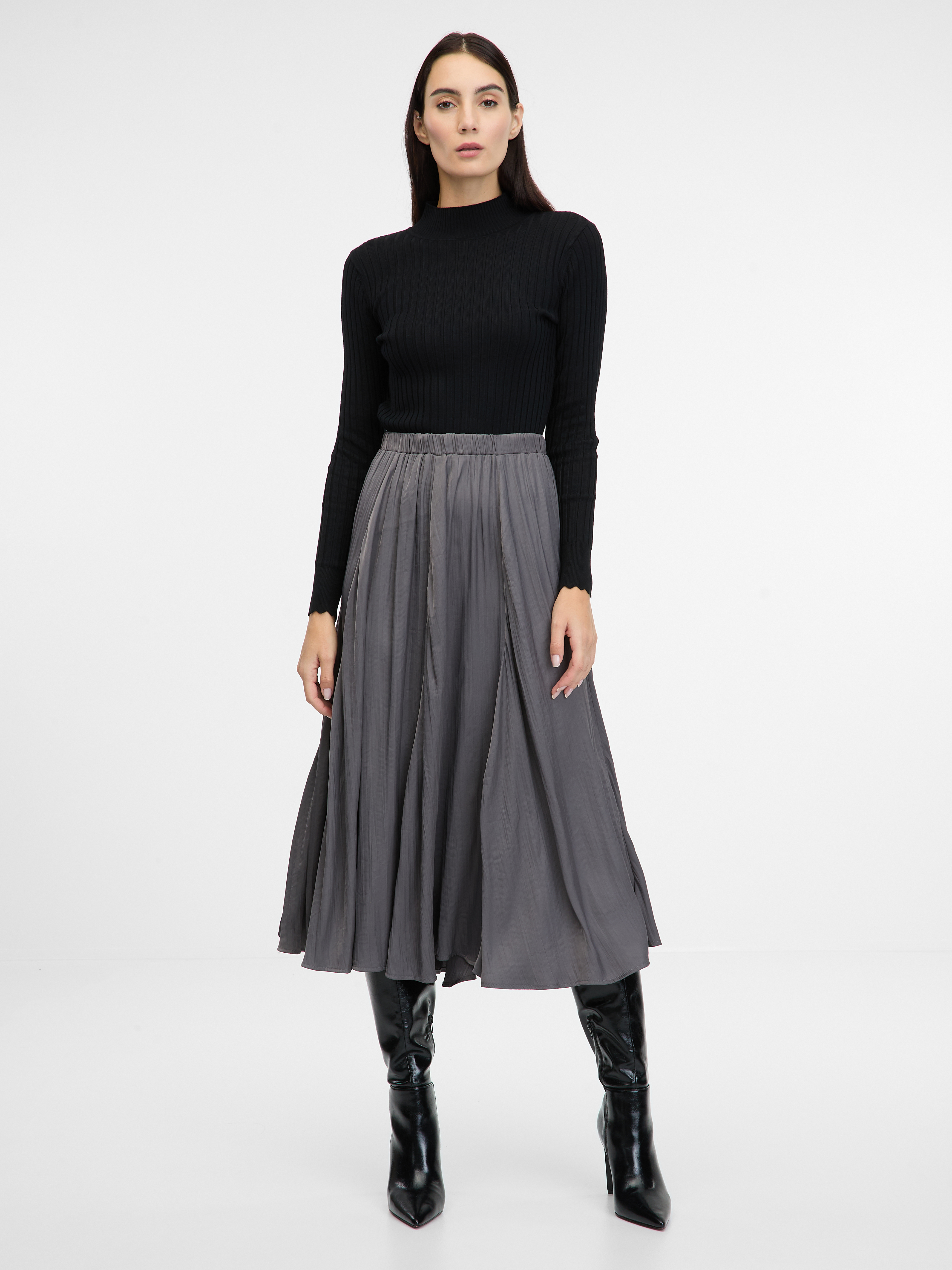 Dark gray women&#039;s skirt ORSAY - Women&#039;s