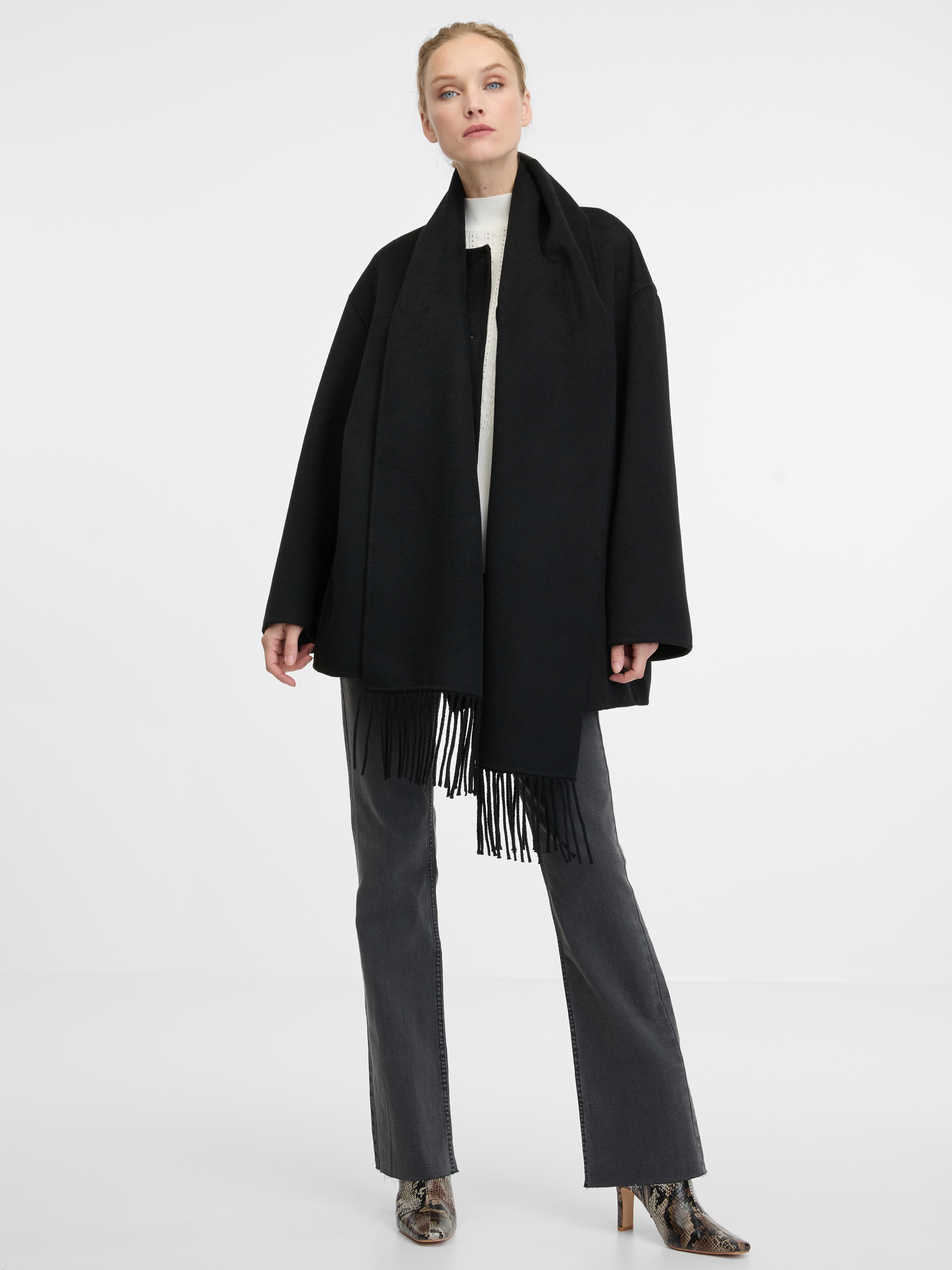 Black women's coat ORSAY - Women's