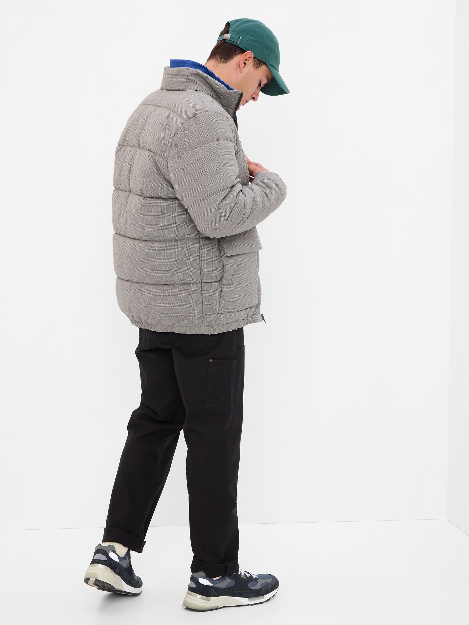 Jachete de iarna pentru barbati GAP - gri