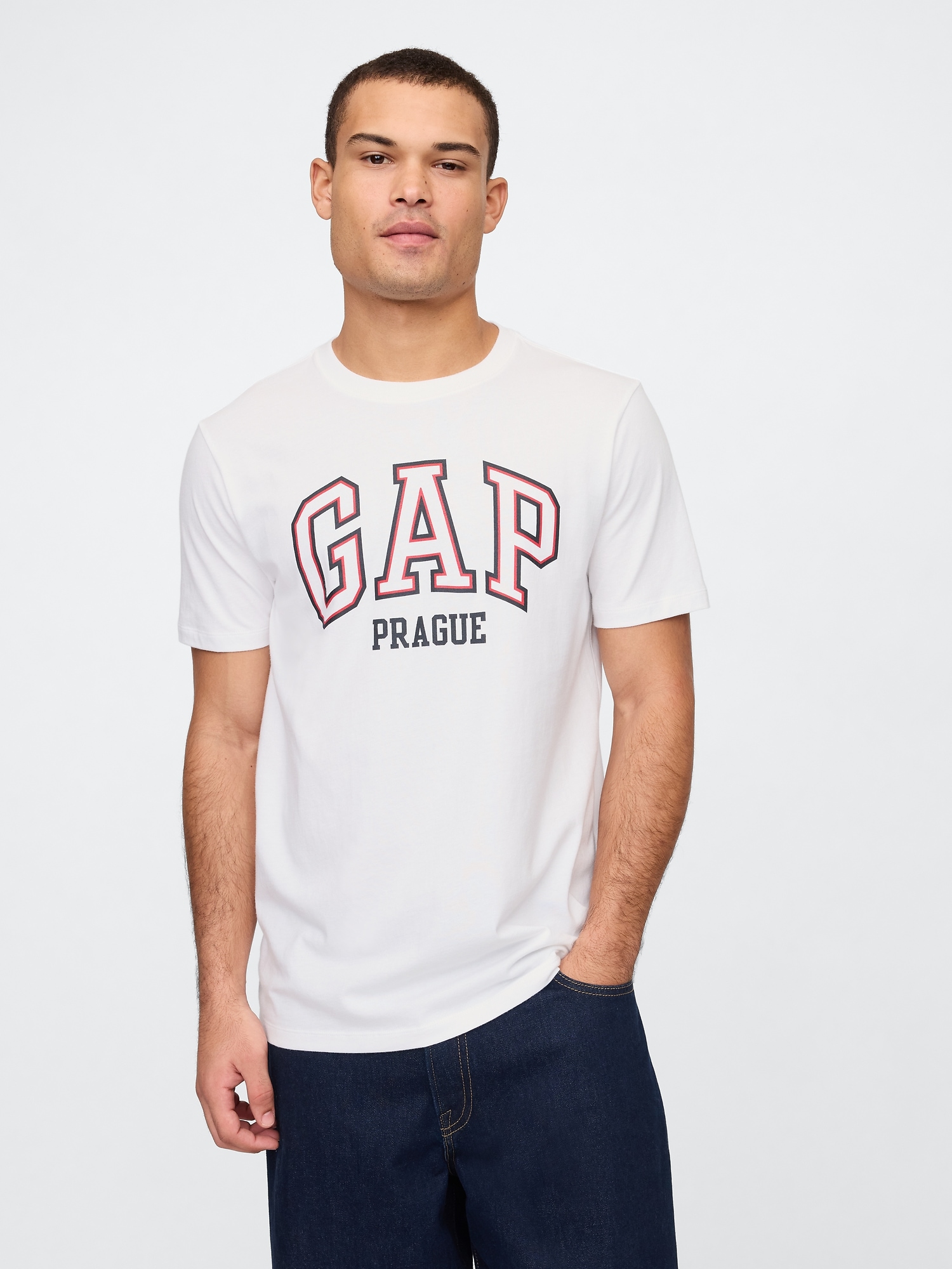 T-shirt with GAP Prague logo - Men's