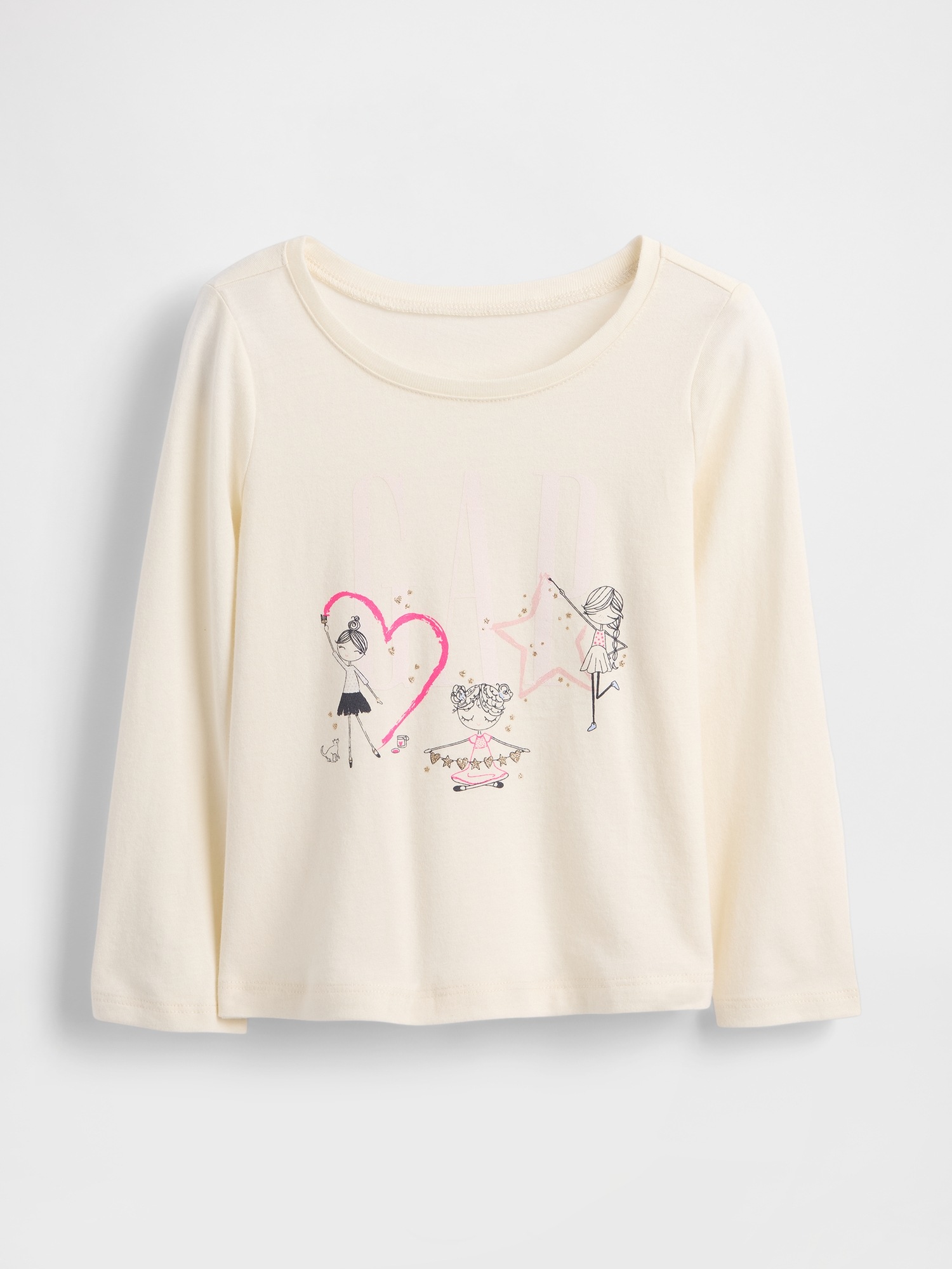 GAP Baby T-shirt with logo - Girls