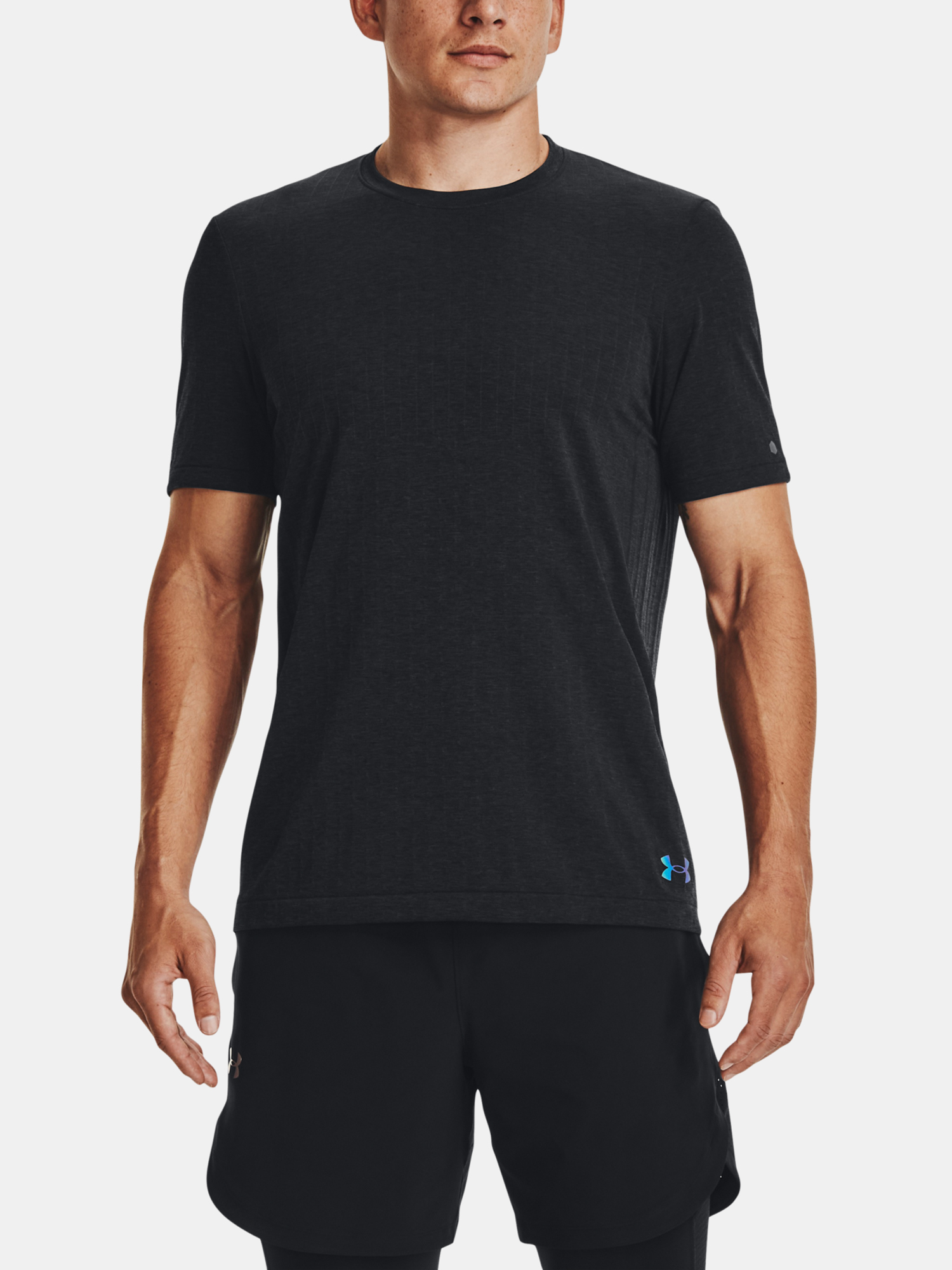 Under Armour T-Shirt UA Rush Seamless SS-BLK - Men