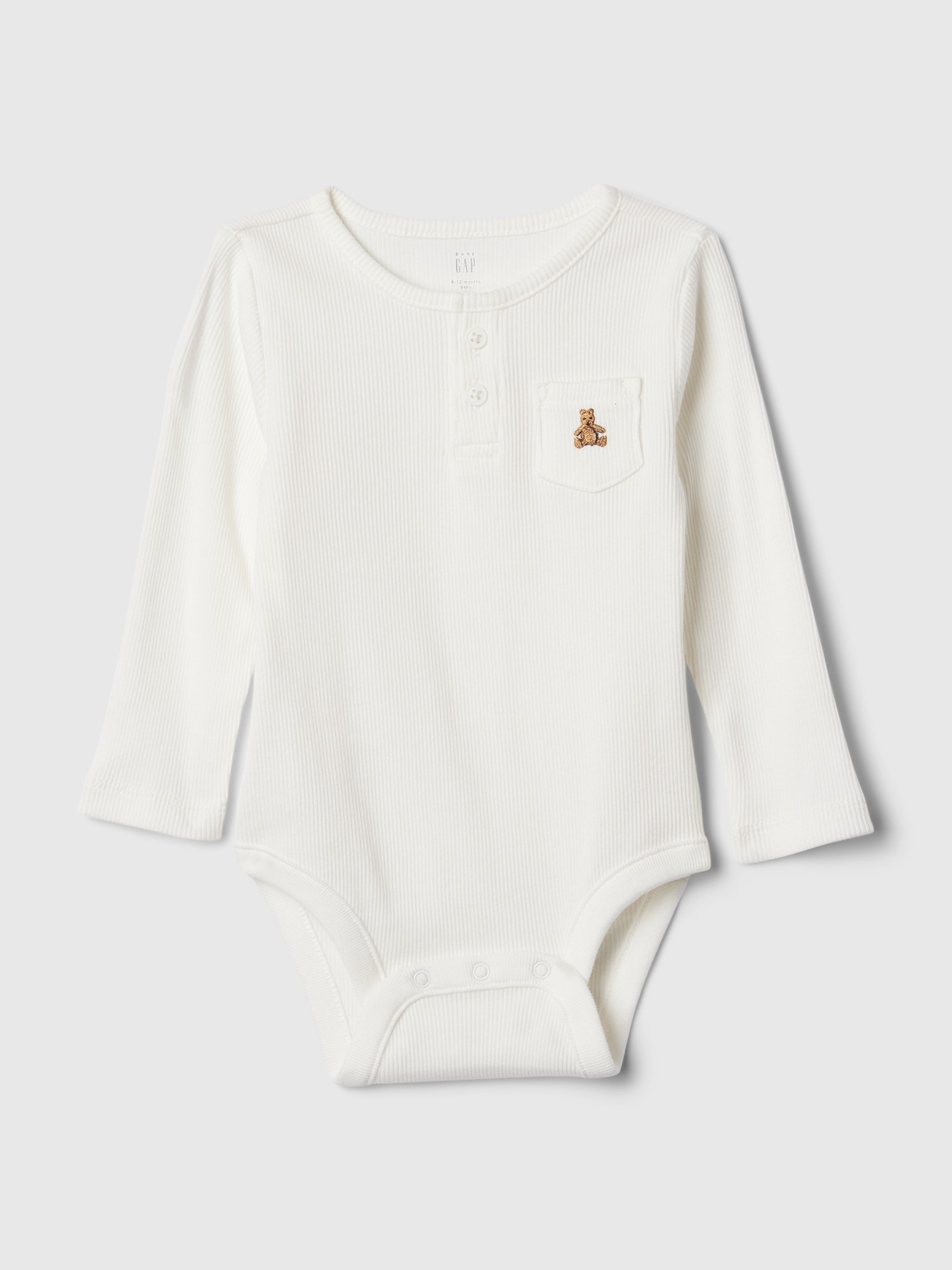 GAP Baby Ribbed Bodysuit - Boys