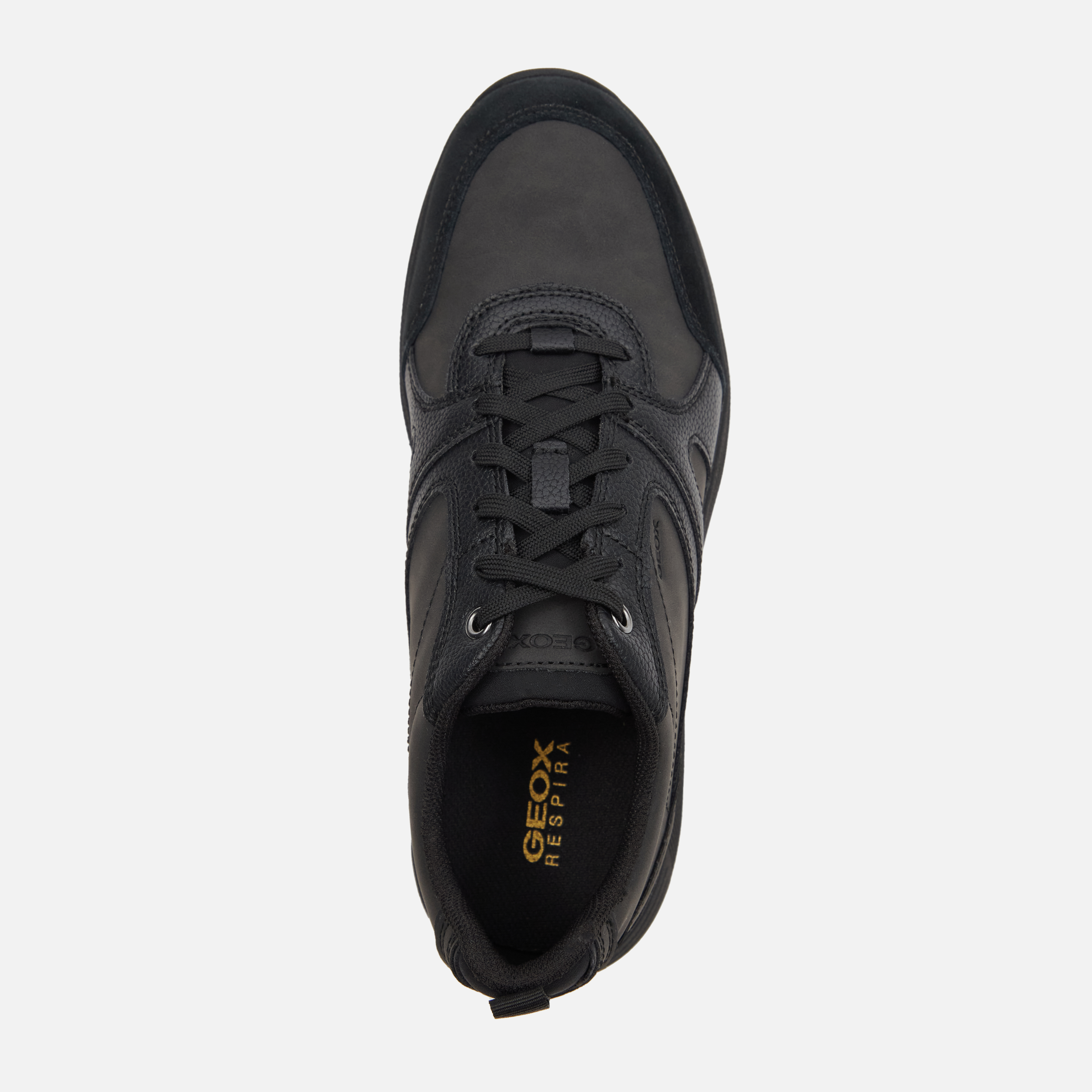 Black men's sneakers Geox Molveno - Men's