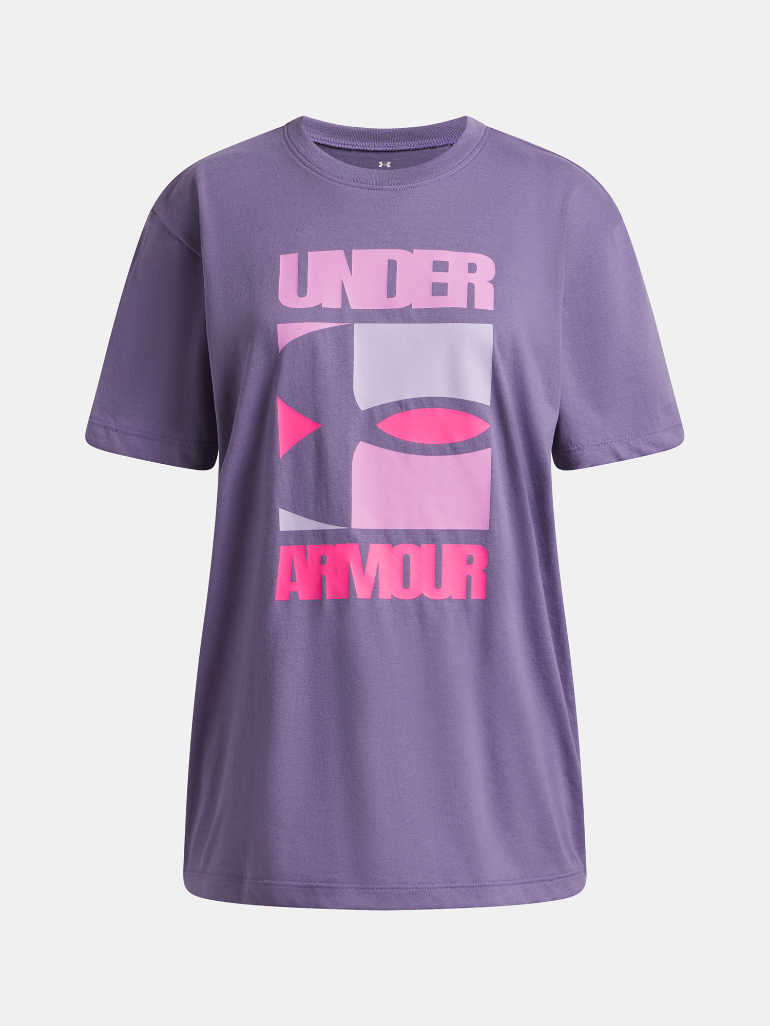 Under Armour UA G BLOCK LOGO OS SS T-Shirt for Girls - Girls