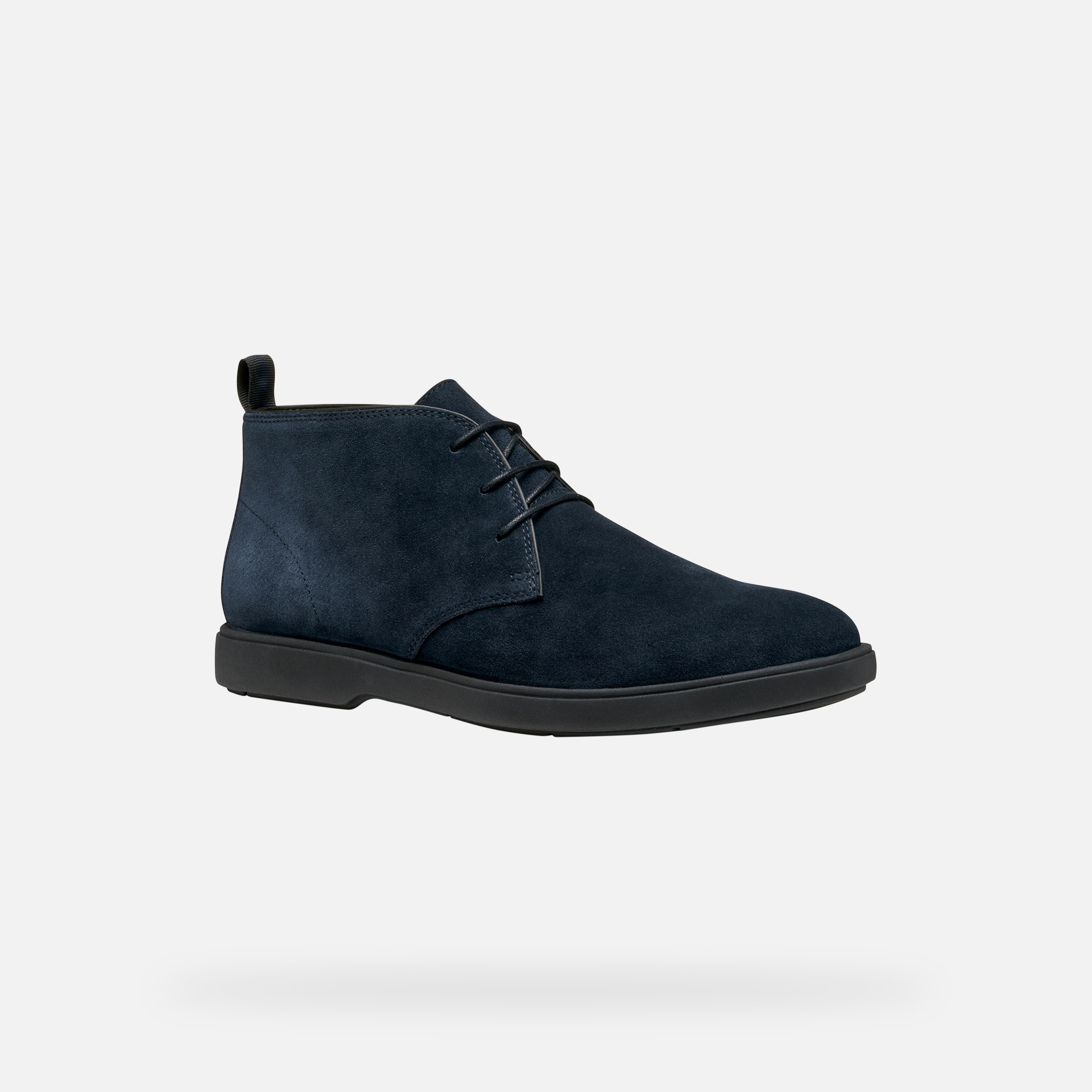 Dark blue men's ankle boots Geox Spherica EC17 - Men's