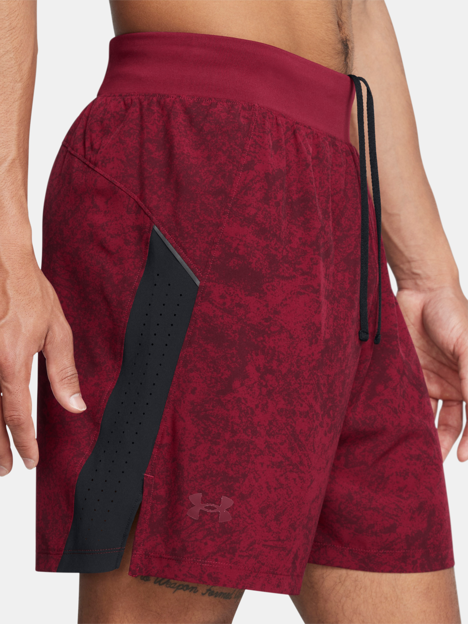 Men&#039;s shorts Under Armour UA LAUNCH PRO 7&#039;&#039; PRTD SHORT-RED - Men&#039;s