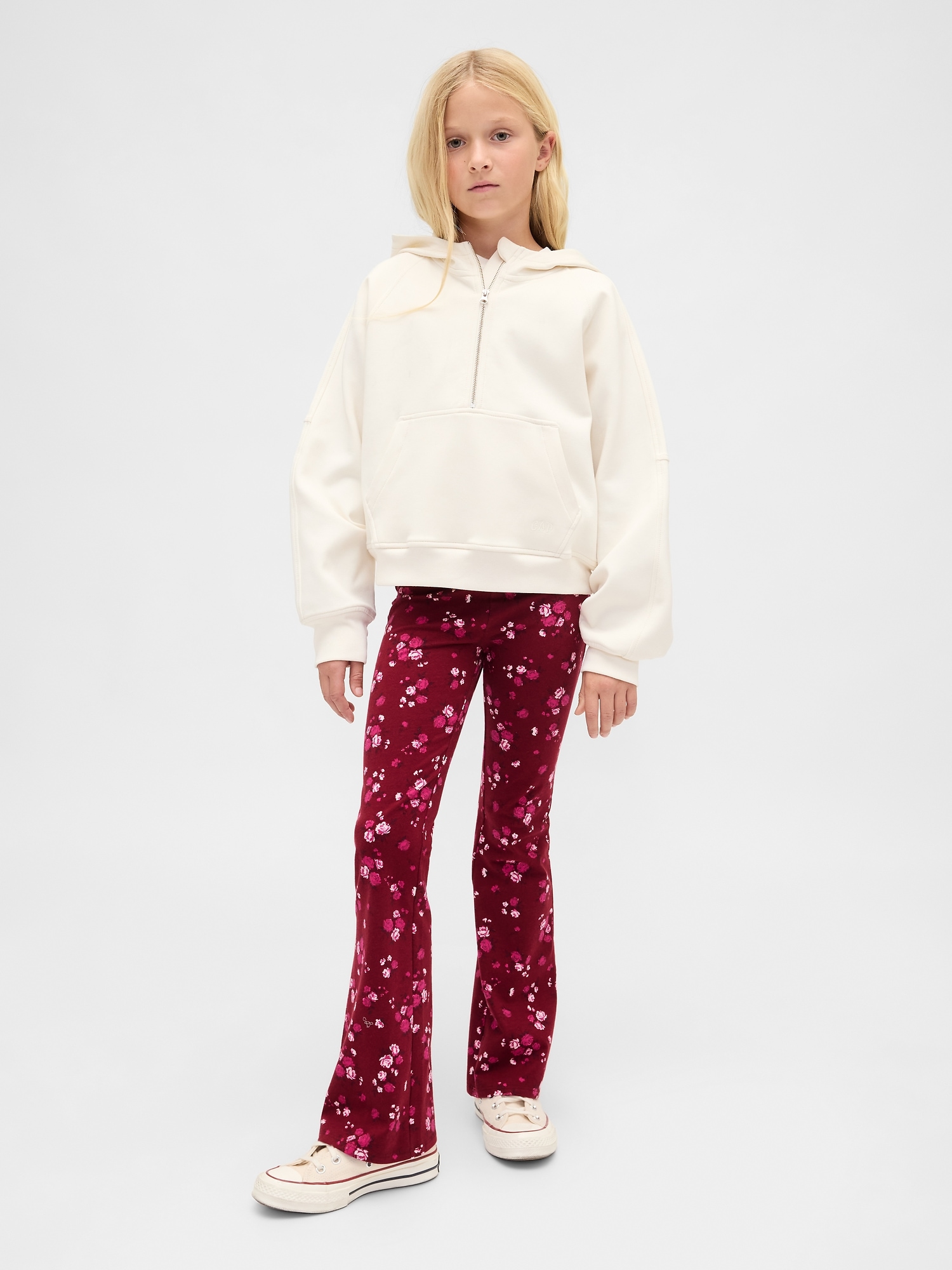 Colanți pentru copii cu picioare evazate