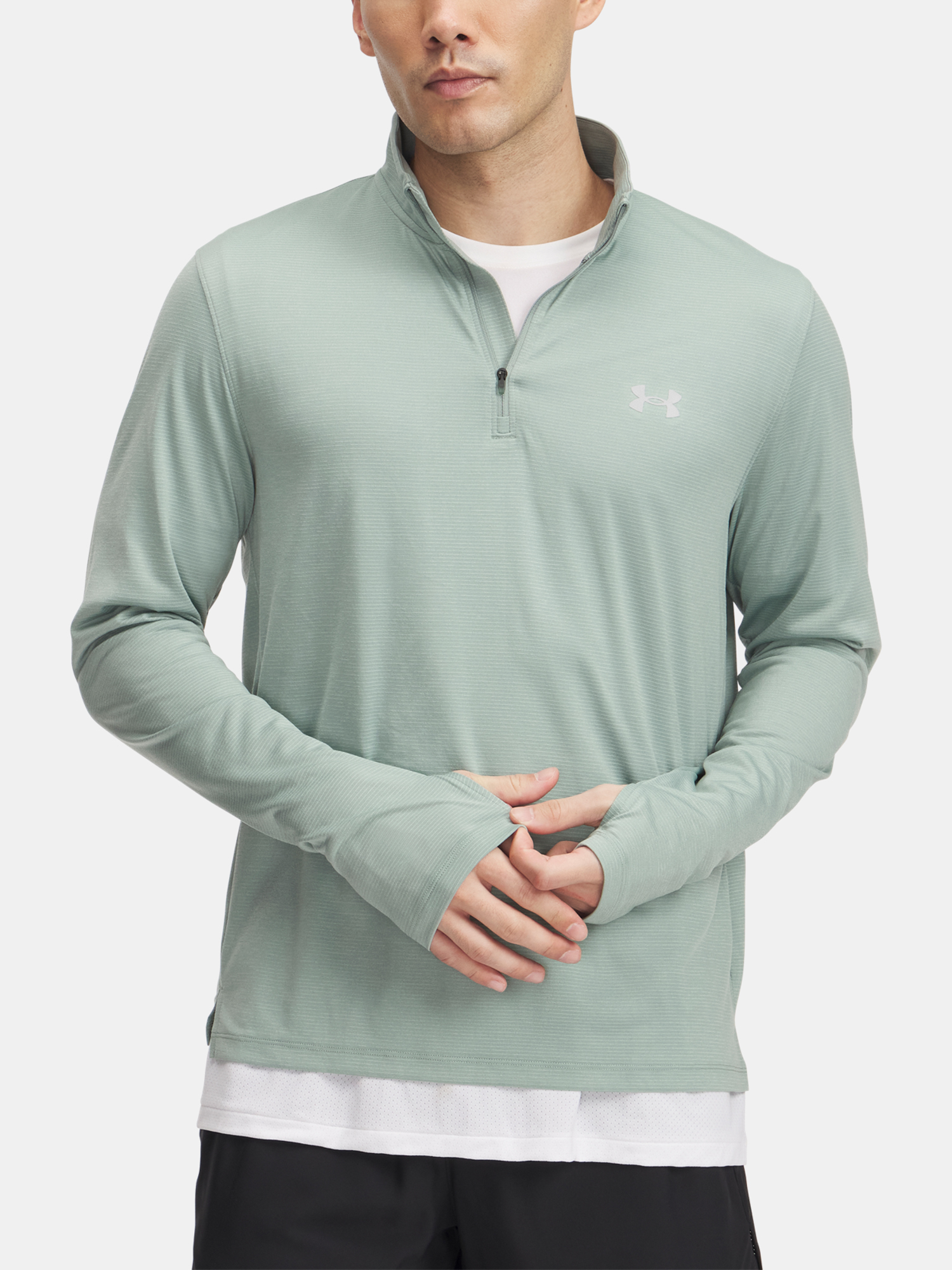 Men's T-shirt Under Armour UA LAUNCH 1/4 ZIP - Men's
