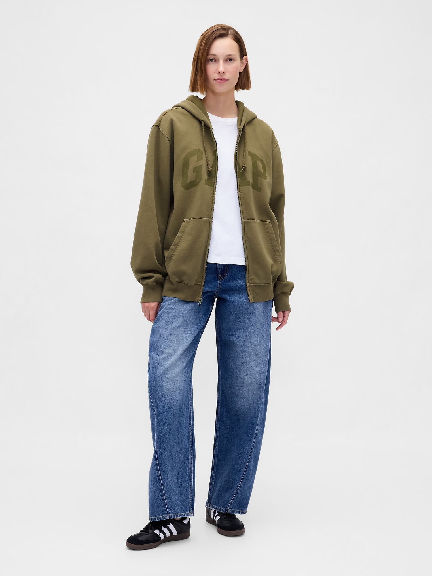 GAP Sweatshirt with VintageSoft Logo - Mens