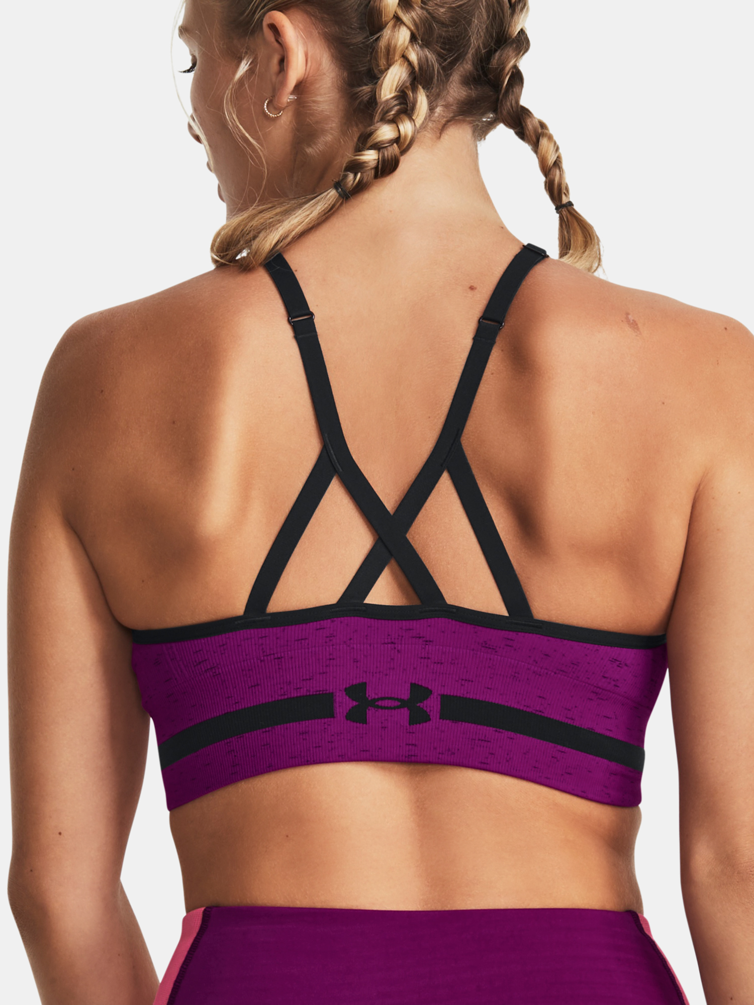 Bustiere pentru femei Under Armour - mov