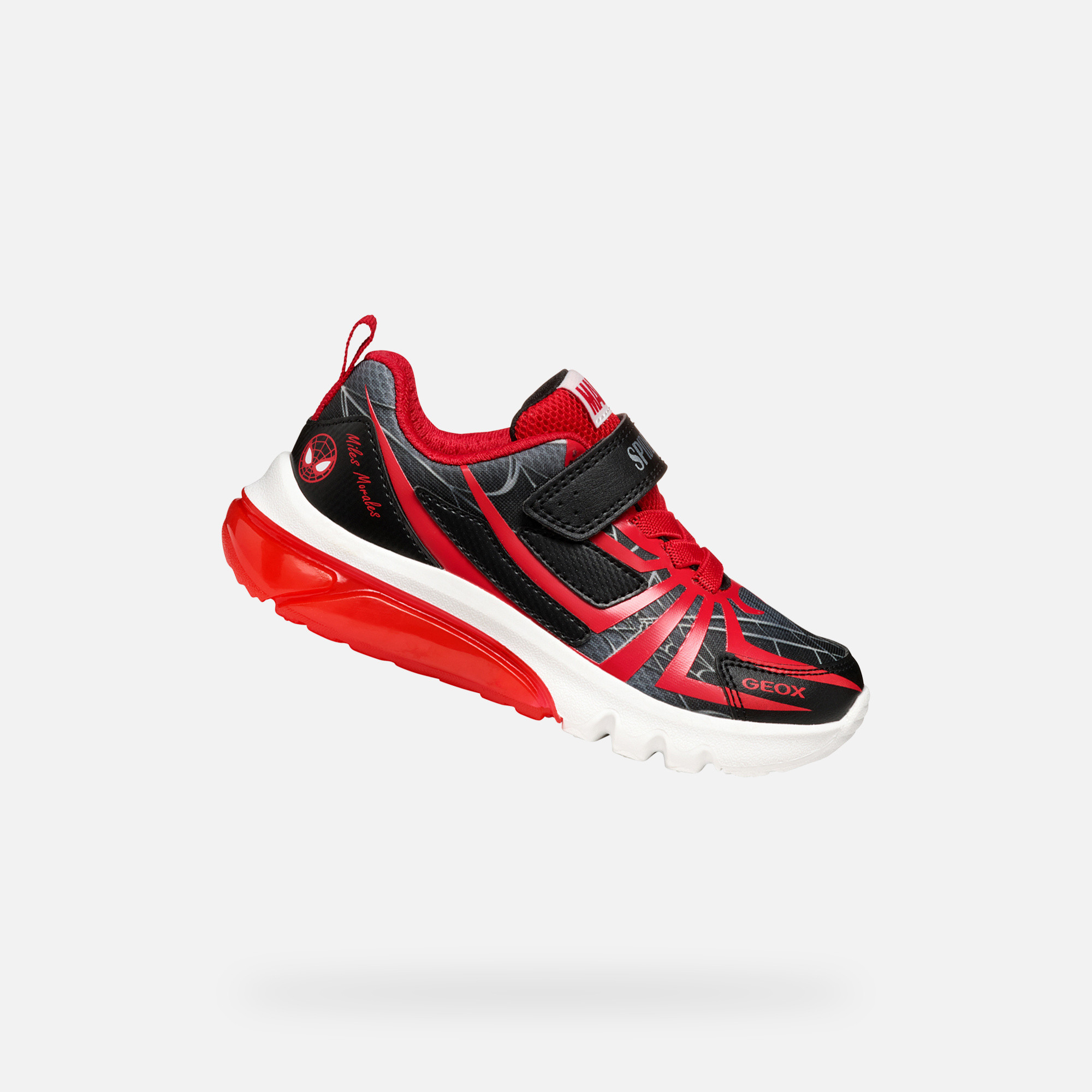Black boys sneakers Geox Ciberdron - Boys