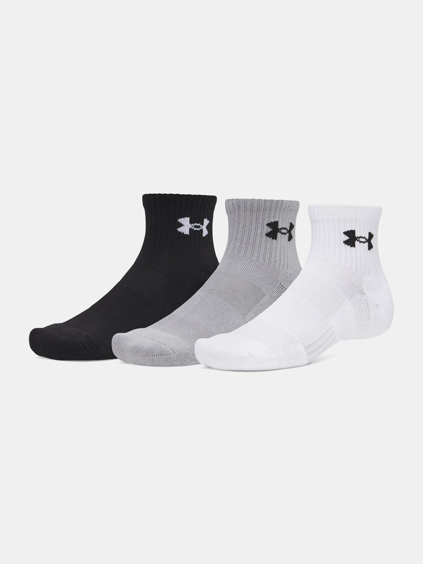 Унисекс чорапи Under Armour UA Performance Cotton 3p Qtr
