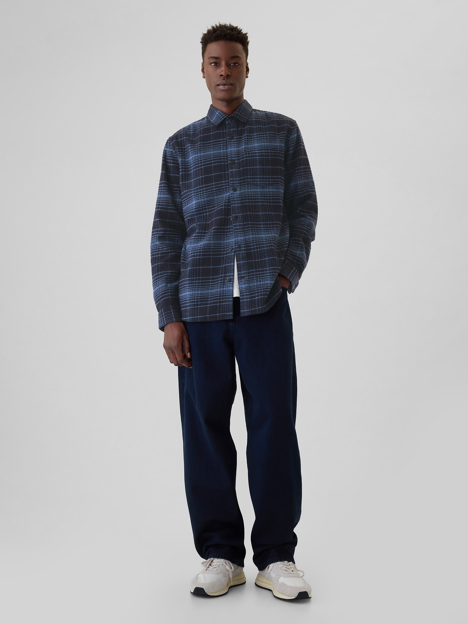GAP Flannel Outer Shirt - Men's
