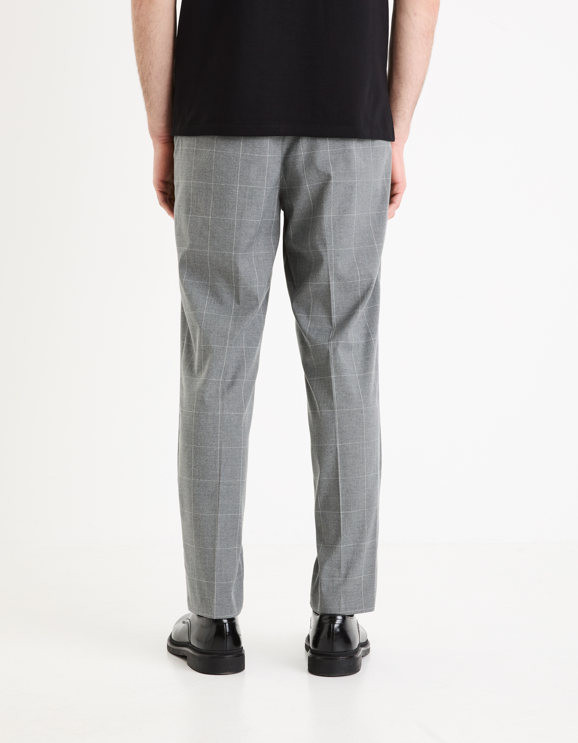 Pantaloni casual pentru barbati Celio - gri deschis