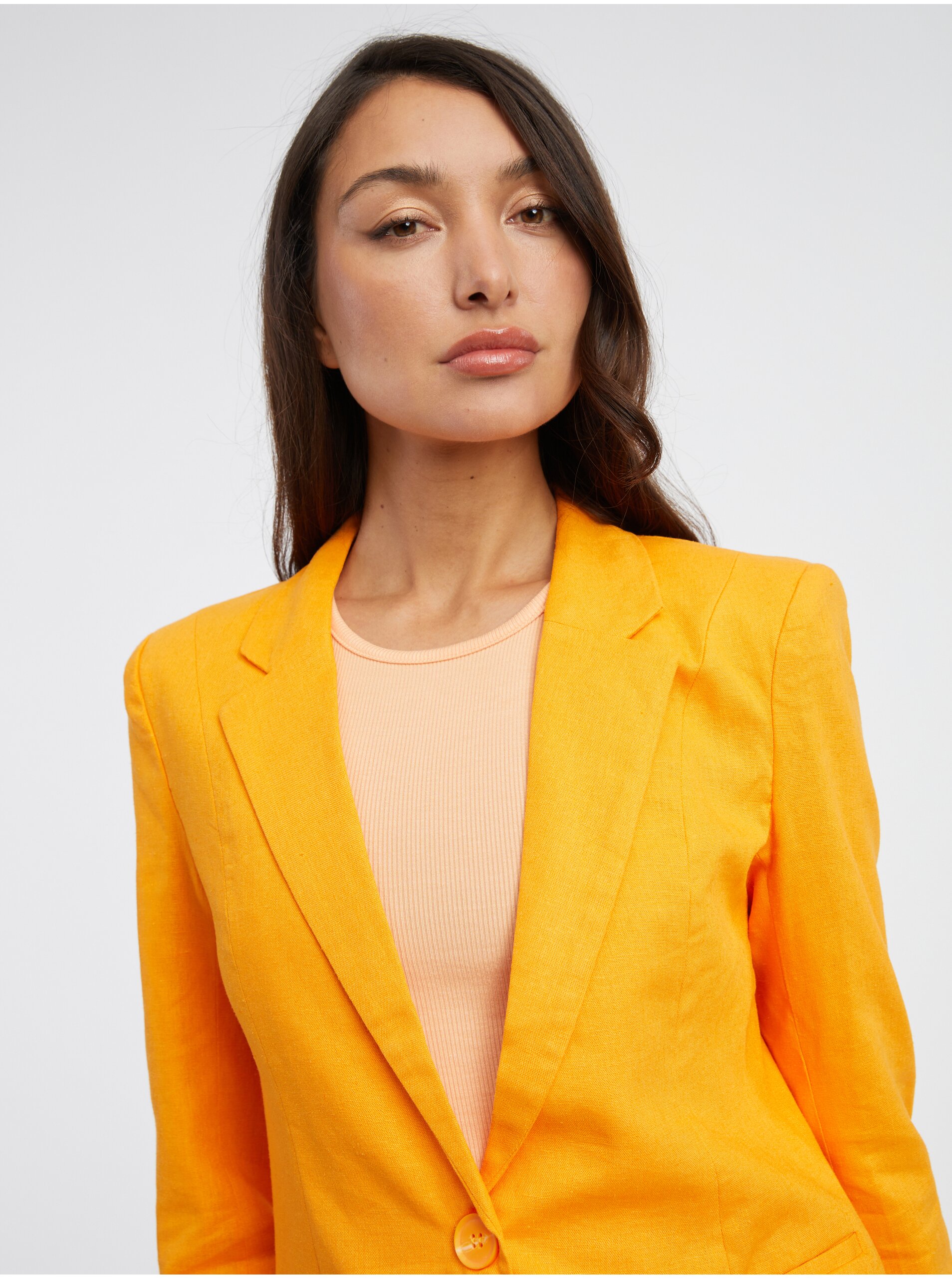 Sacouri si blazere pentru femei ONLY - oranj