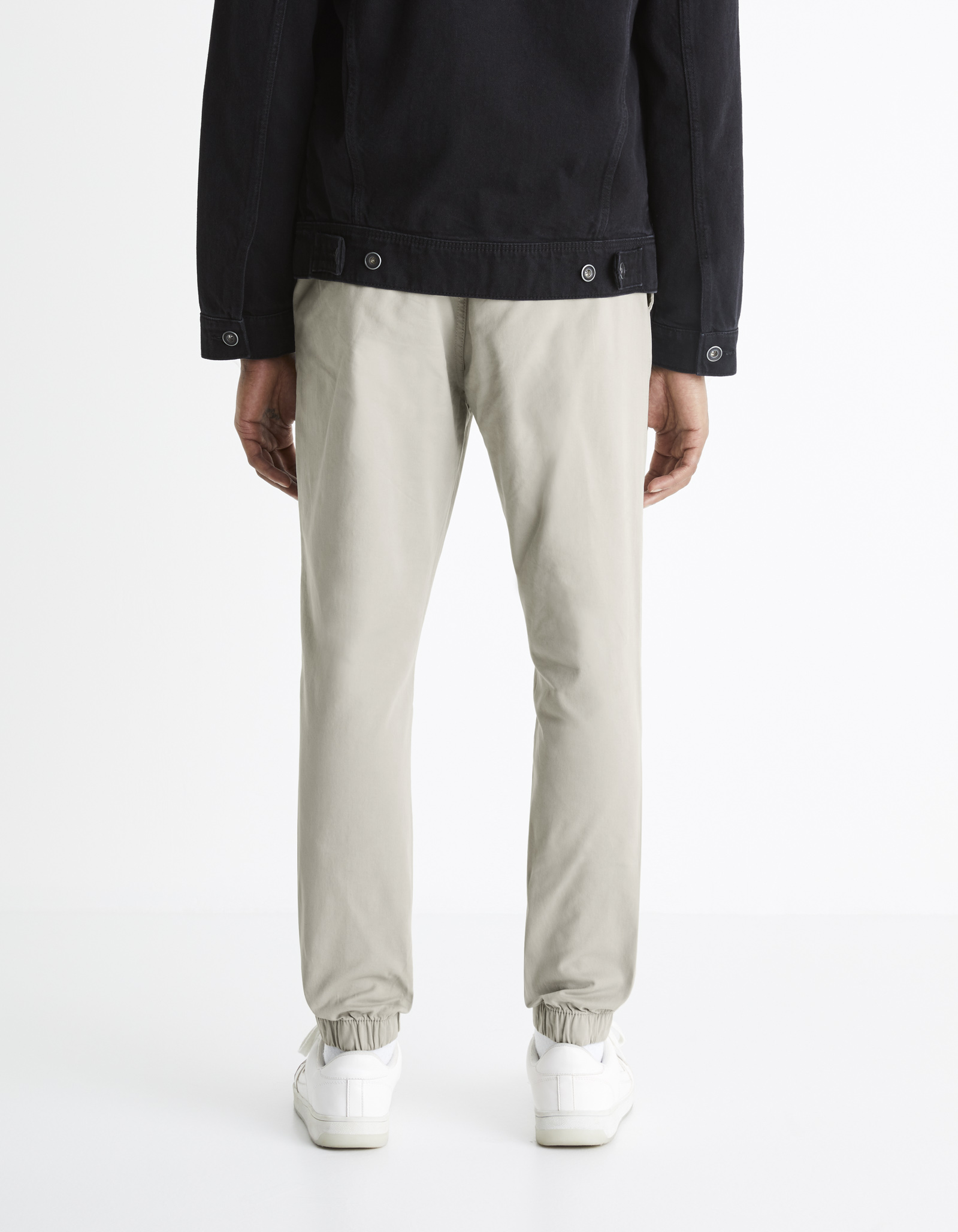 Pantaloni casual pentru barbati Celio - gri deschis