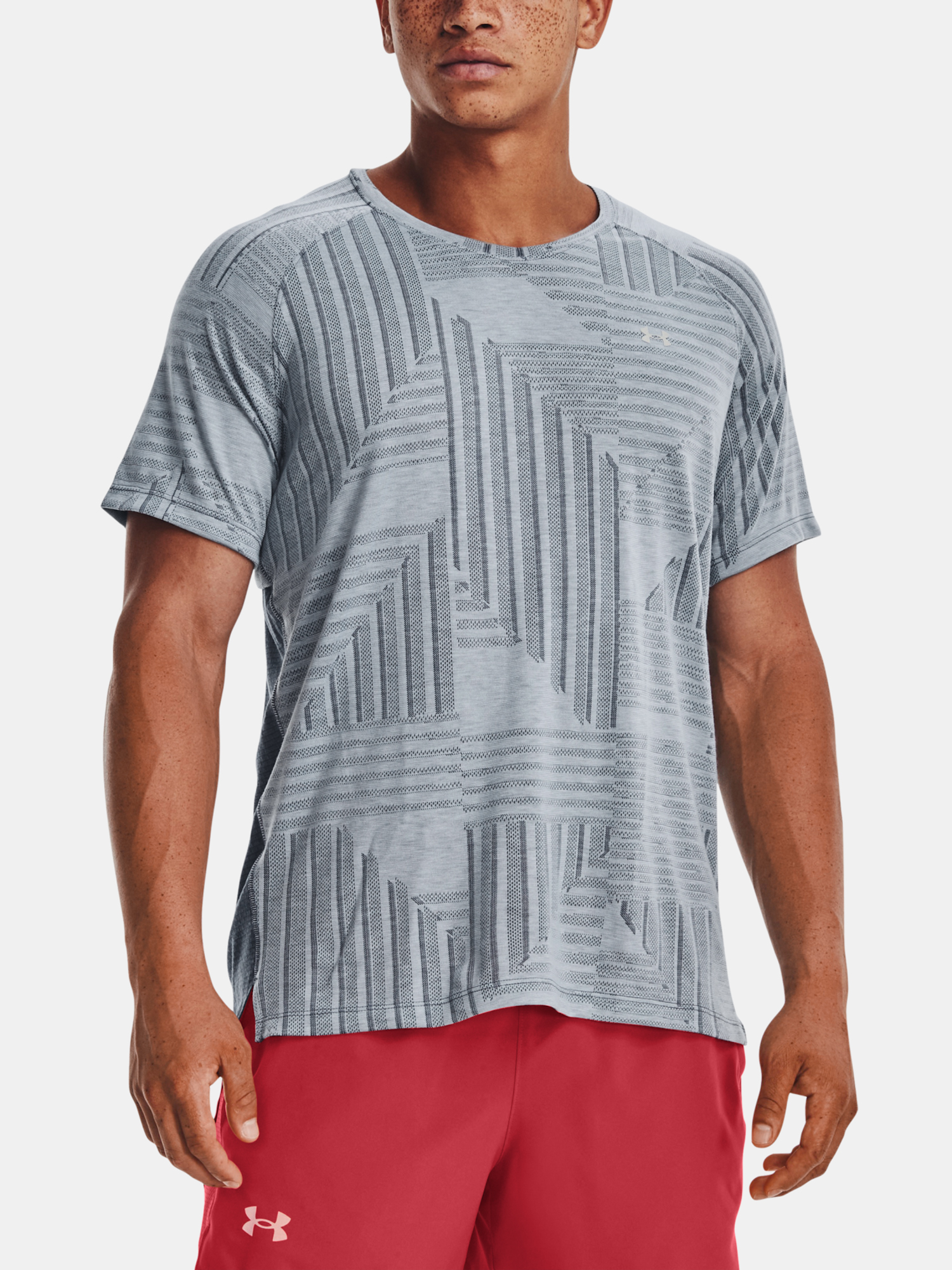 Under Armour T-Shirt UA STREAKER DECO DIAMOND SS-BLU - Men