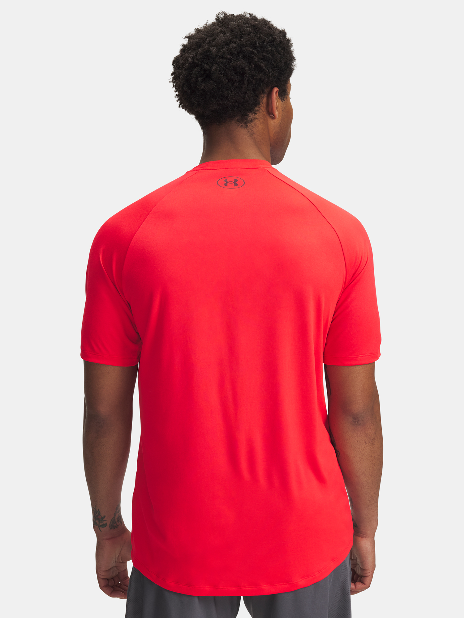 Men's T-shirt Under Armour UA Tech Reflective SS-RED - Men's