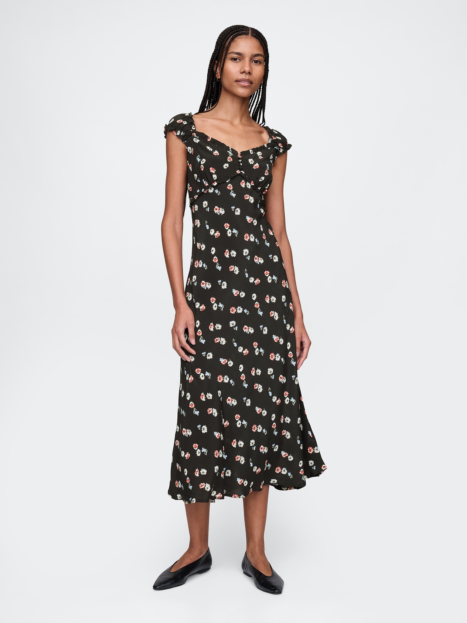 GAP Floral maxi dress - Womens