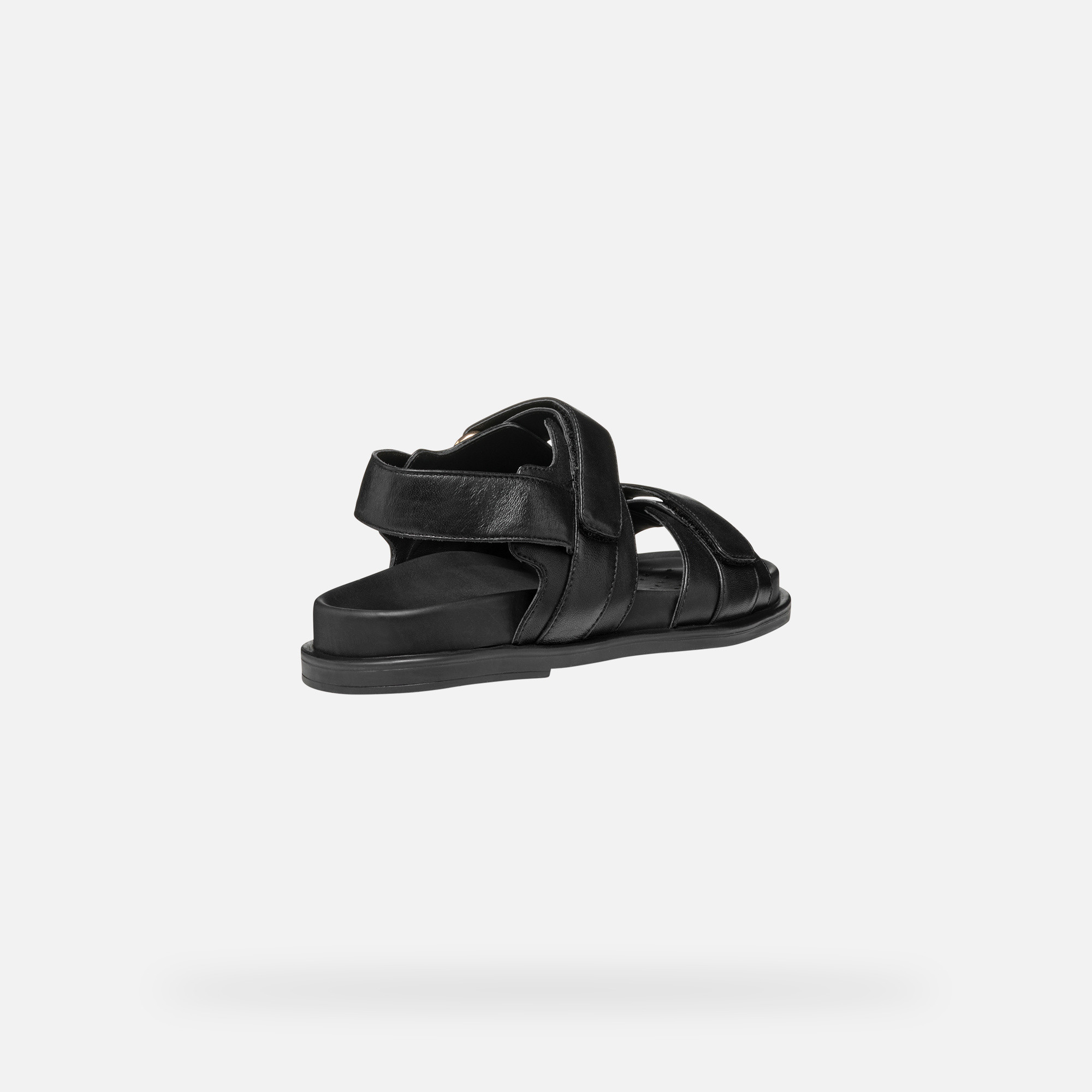 Black women's sandals Geox Adelash - Women's
