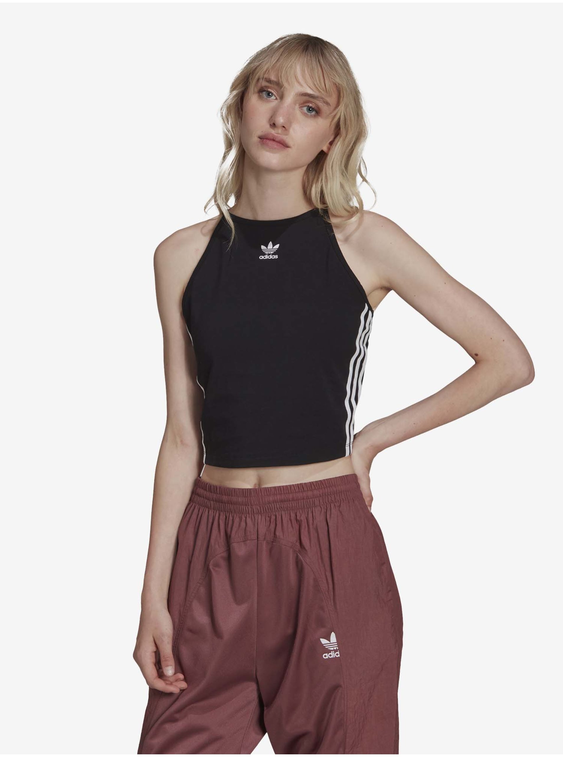 Adidas Originals Black Women's Top - Womens