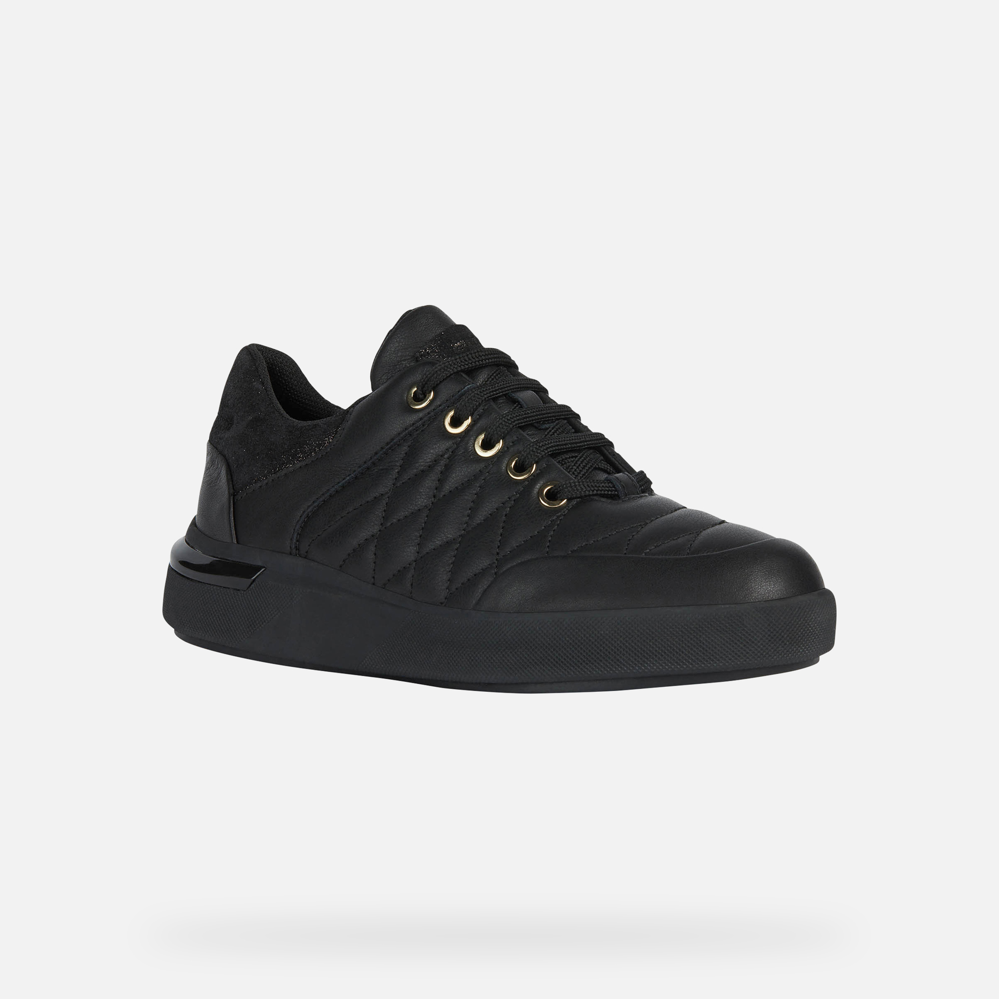 Black women's sneakers Geox Dalyla - Women's