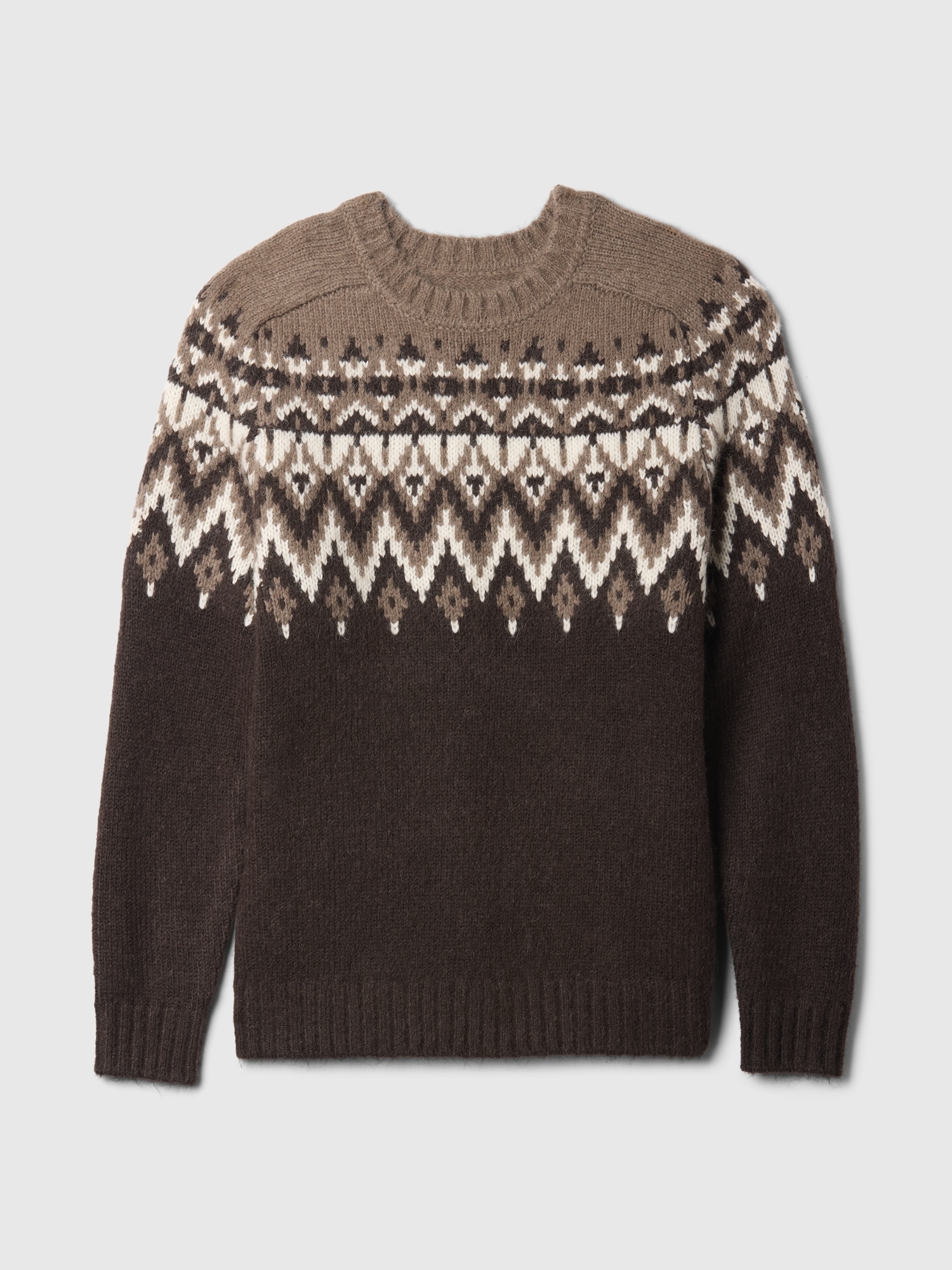GAP Sweater with wool blend Fair Isle - Men's