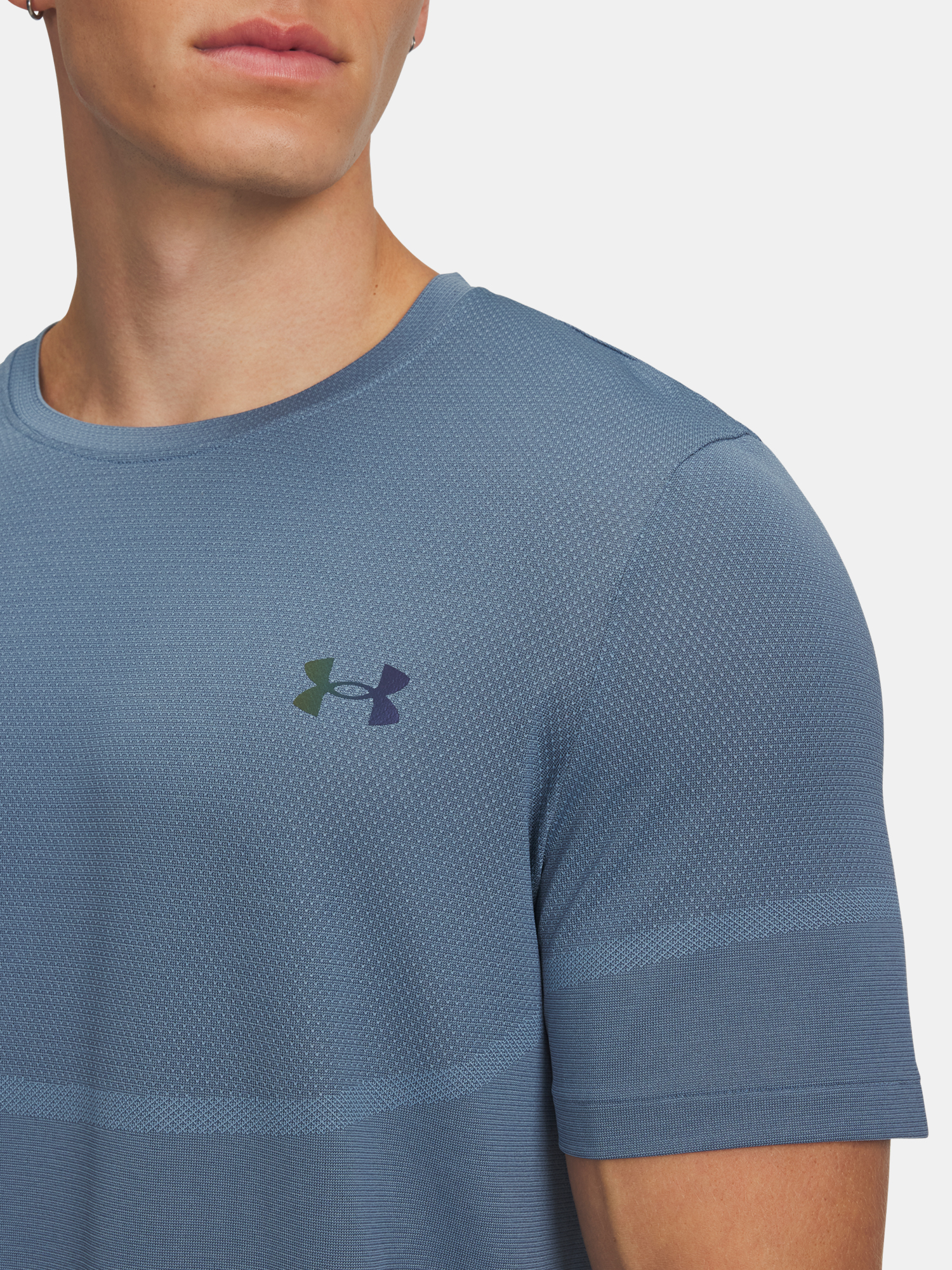 Men's T-shirt Under Armour UA Vanish Elite Seamless SS-BLU - Men's