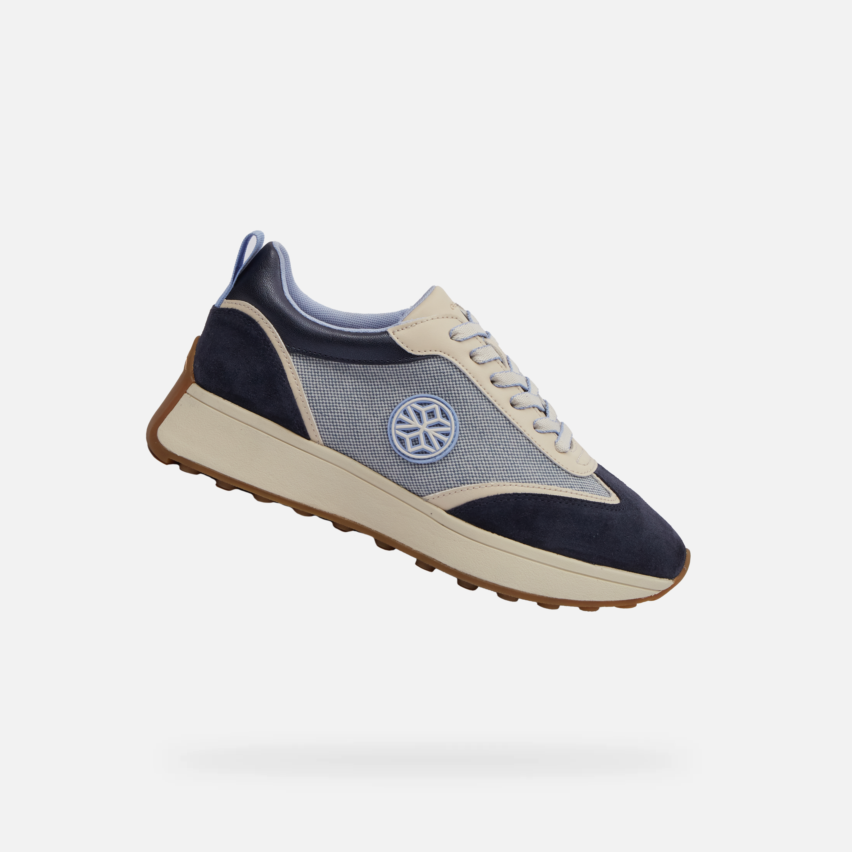Dark blue women&#039;s sneakers Geox Amabel - Women&#039;s
