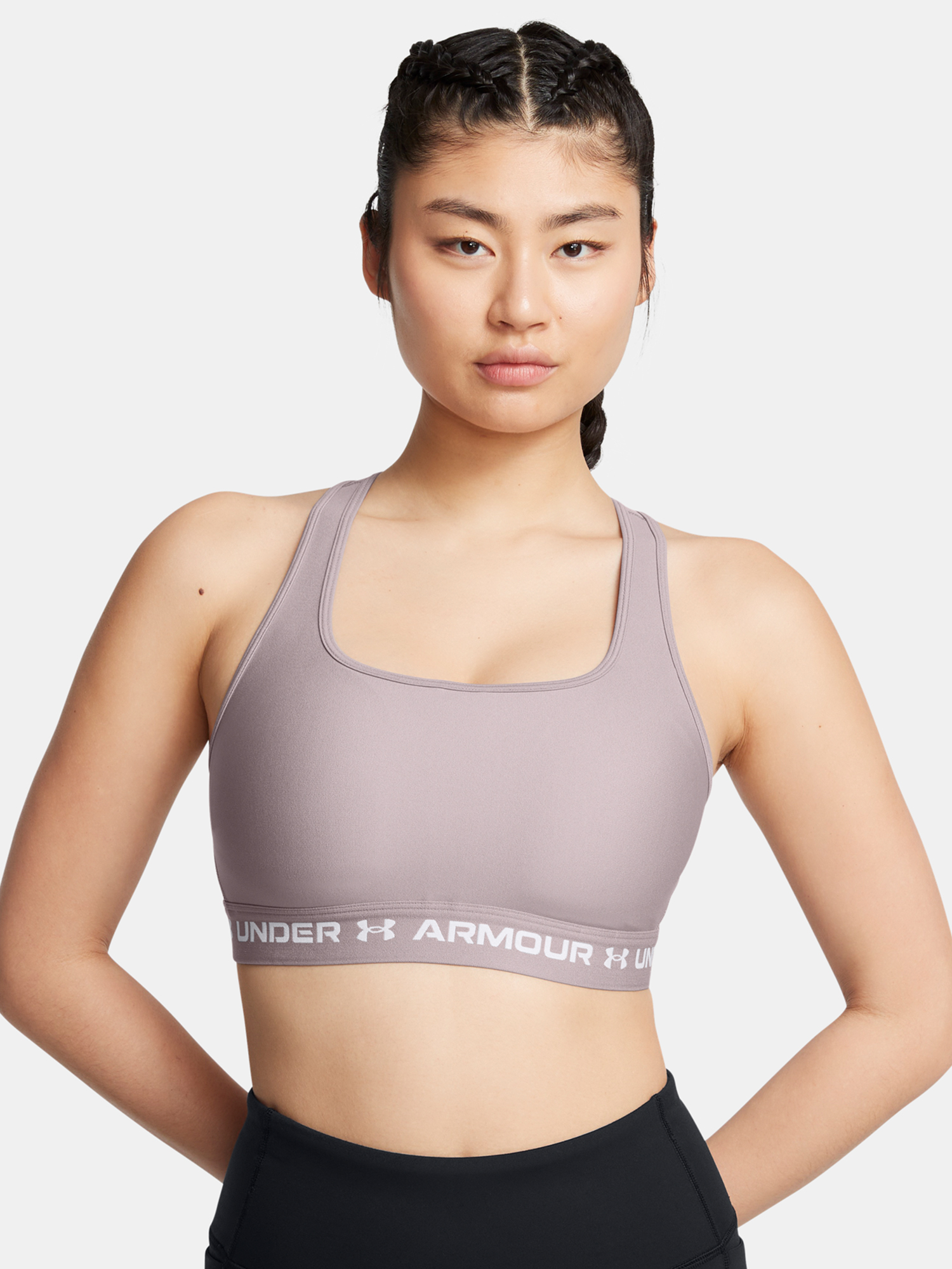 Under Armour Women's Crossback Mid Bra - Women's