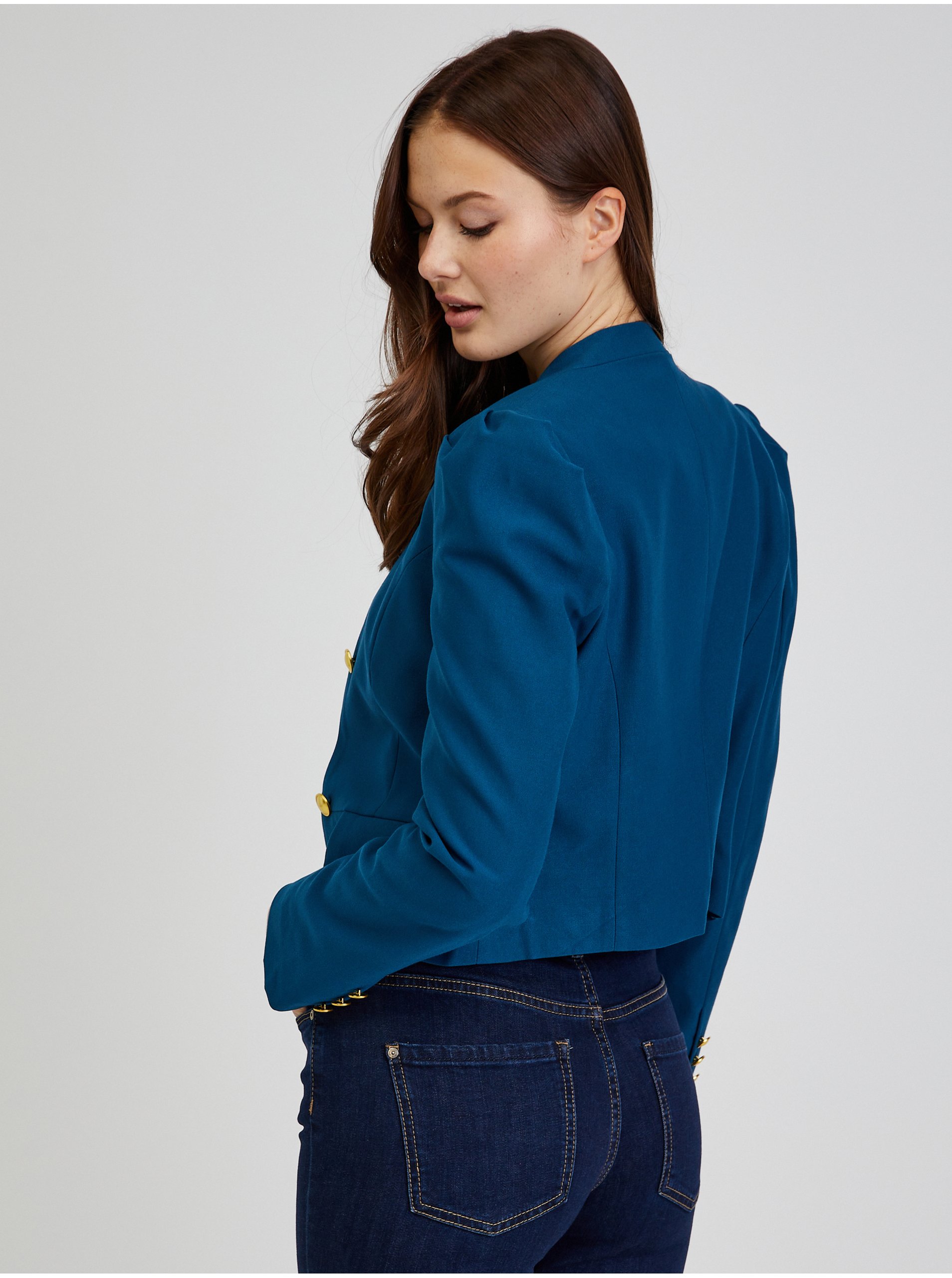 Sacouri si blazere pentru femei ORSAY - petrol