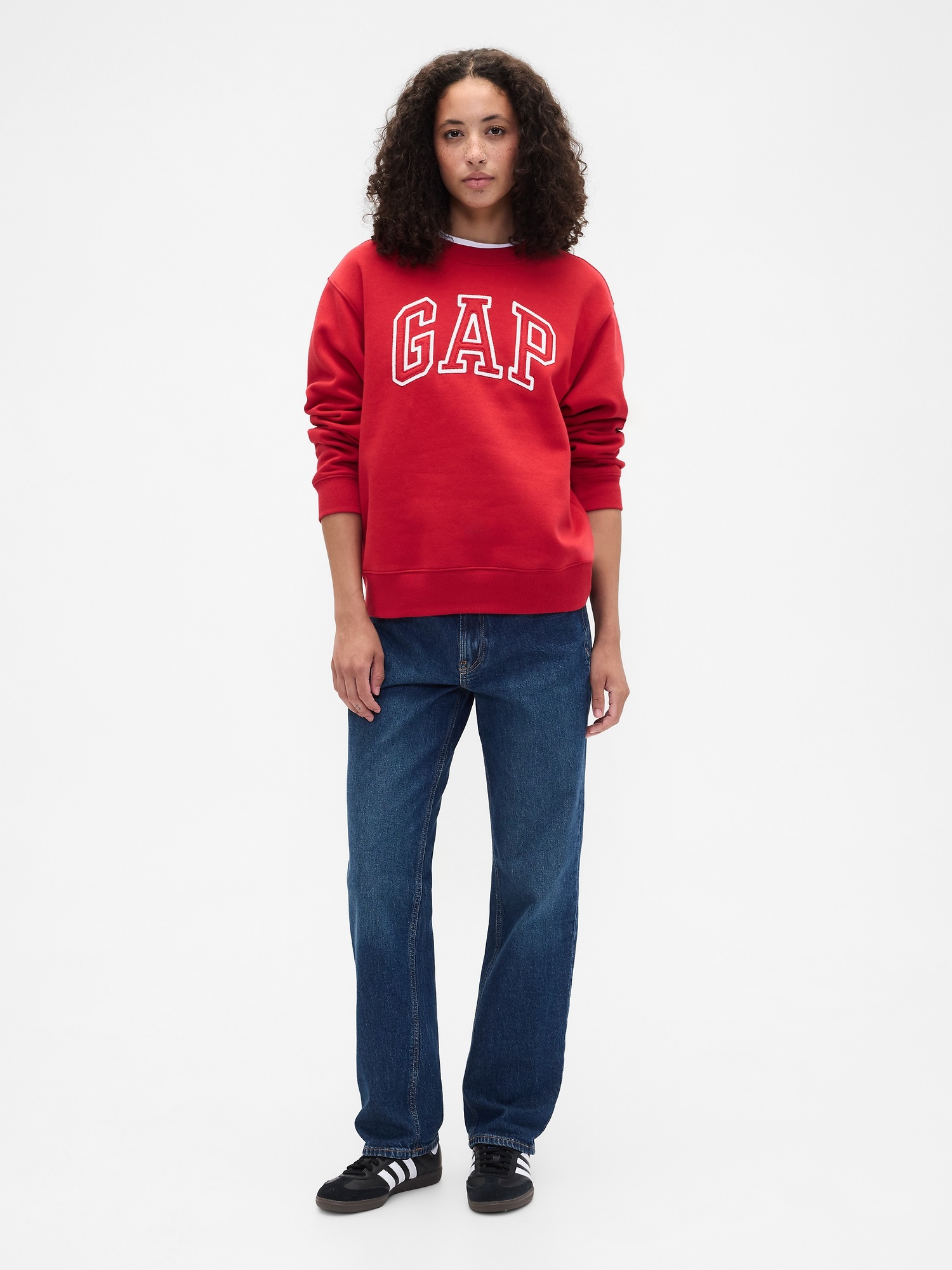 Hanorac GAP roșu cu logo