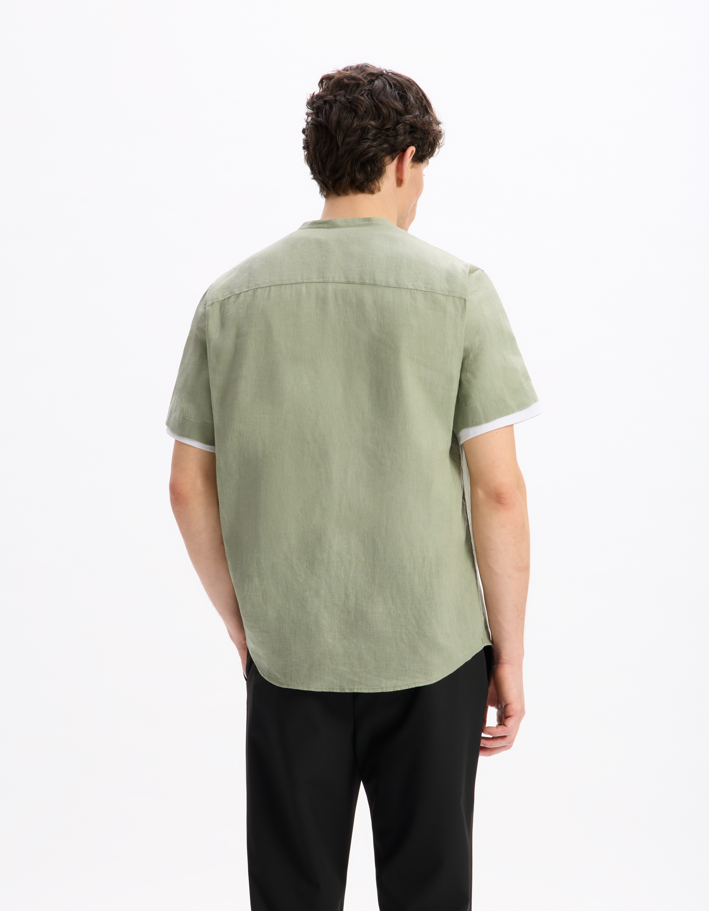 Celio Linen Shirt Damaopoc - Men's