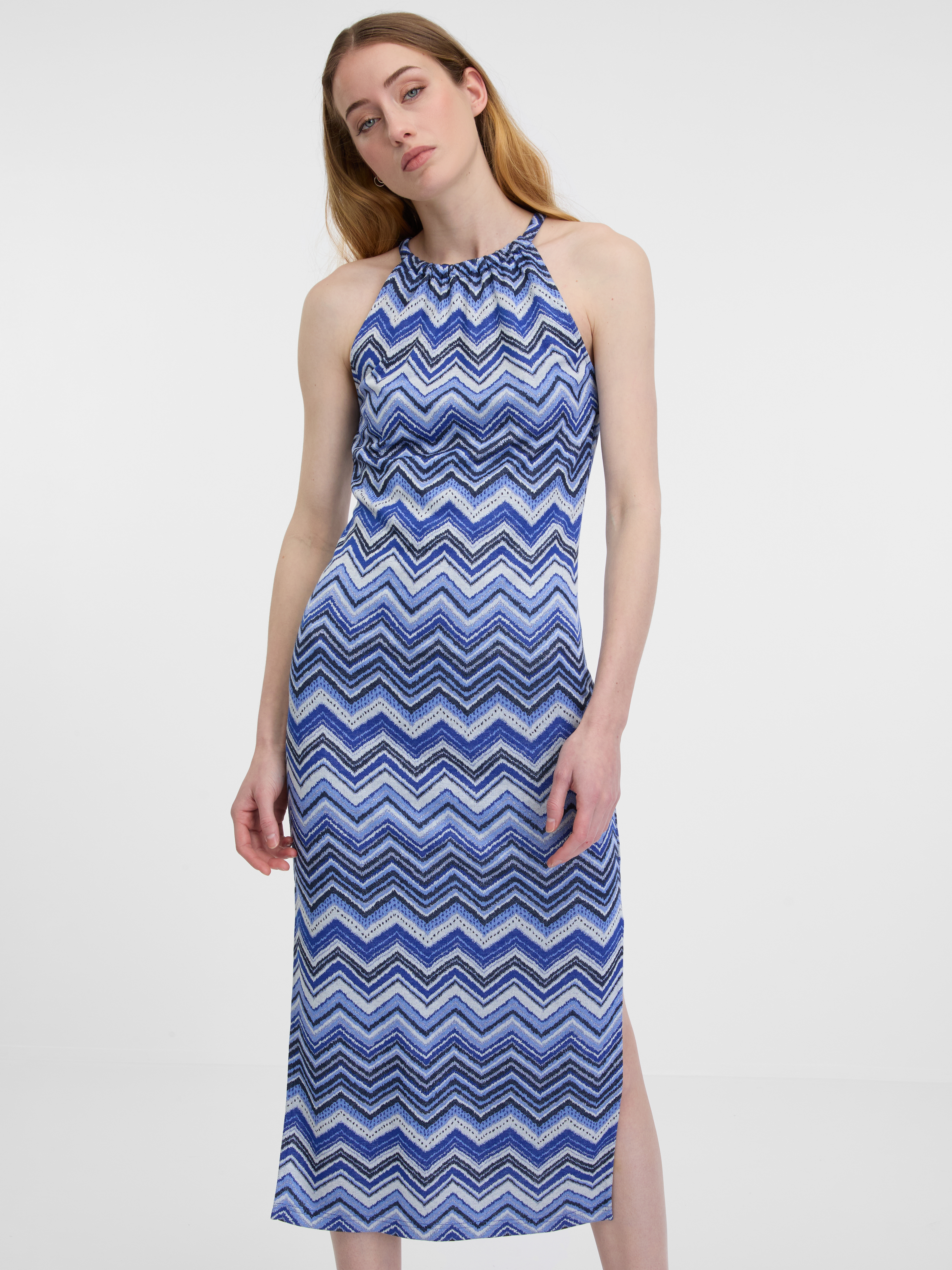 Orsay Blue women's patterned dress - Women's
