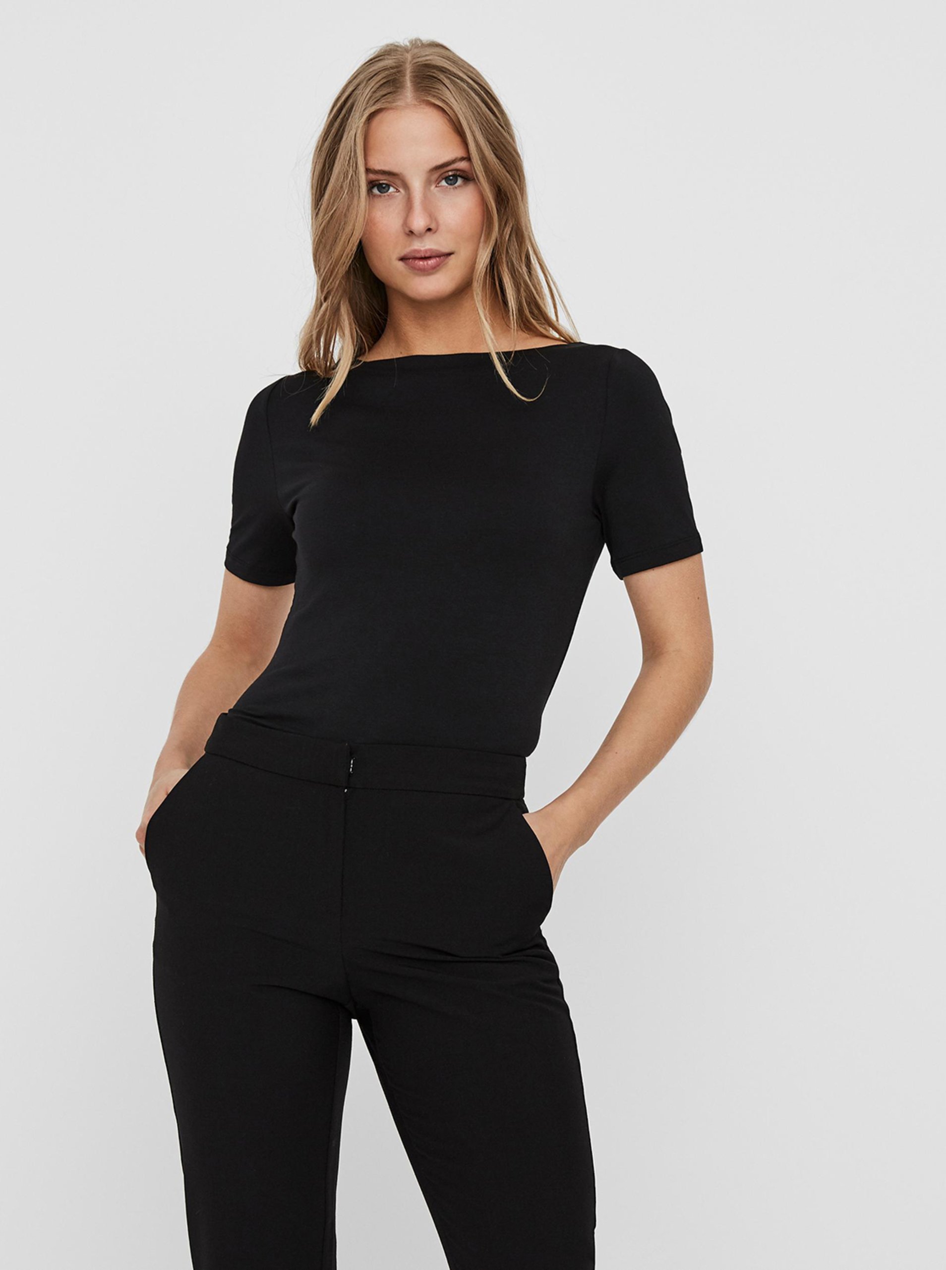 Tricouri pentru femei VERO MODA - negru