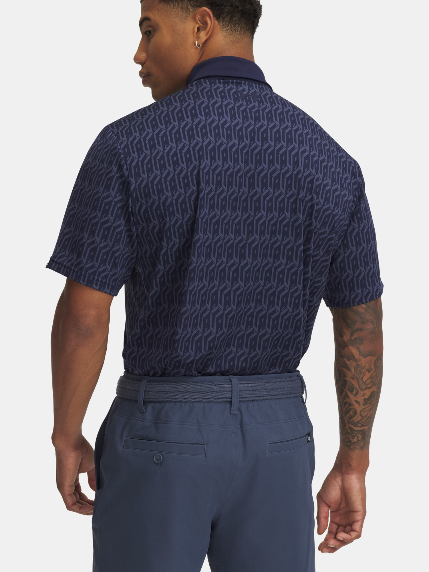 Men's T-shirt Under Armour UA Plyoff 3.0 Prntd Polo LB - Men's