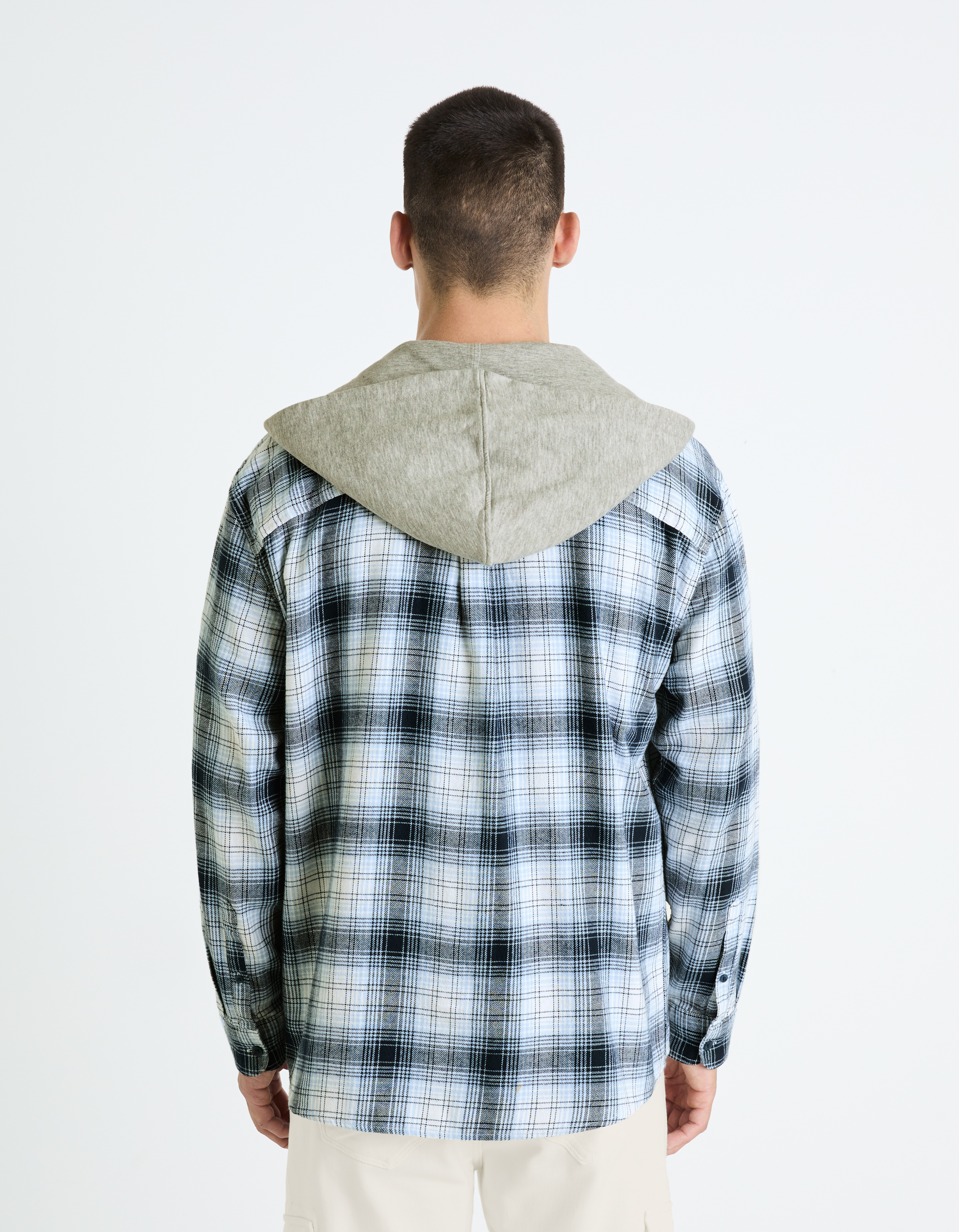 Celio Checkered Shirt Fapuche - Men