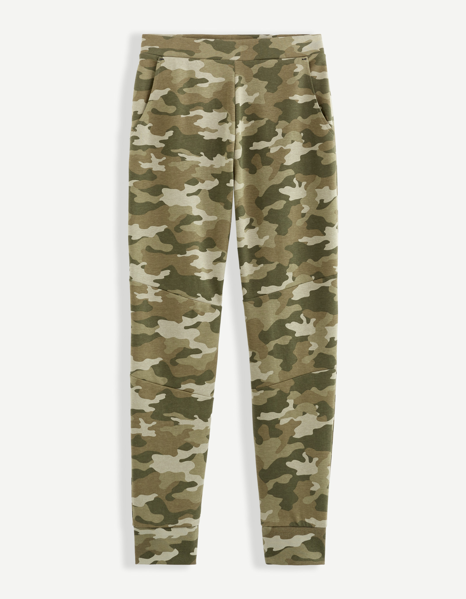 Pantaloni sport si de casa pentru barbati Celio - kaki