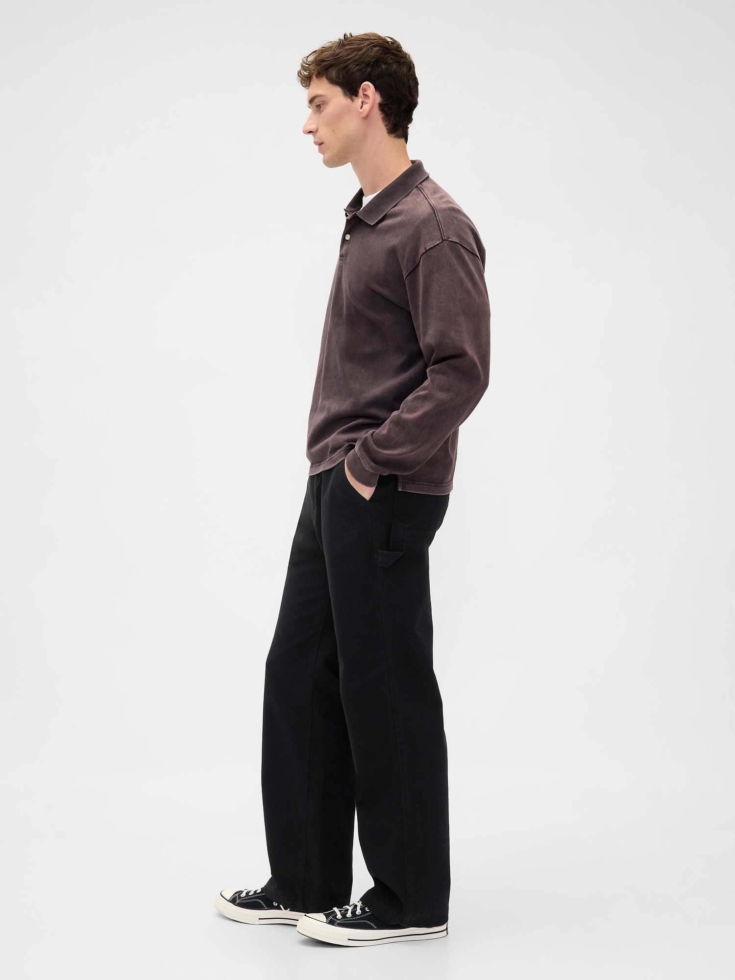GAP Canvas &#039;90s Loose Carpenter Trousers - Mens