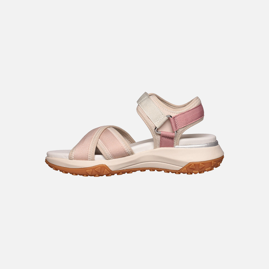 Beige women&#039;s sandals Geox Sorapis + Grip A - Women&#039;s